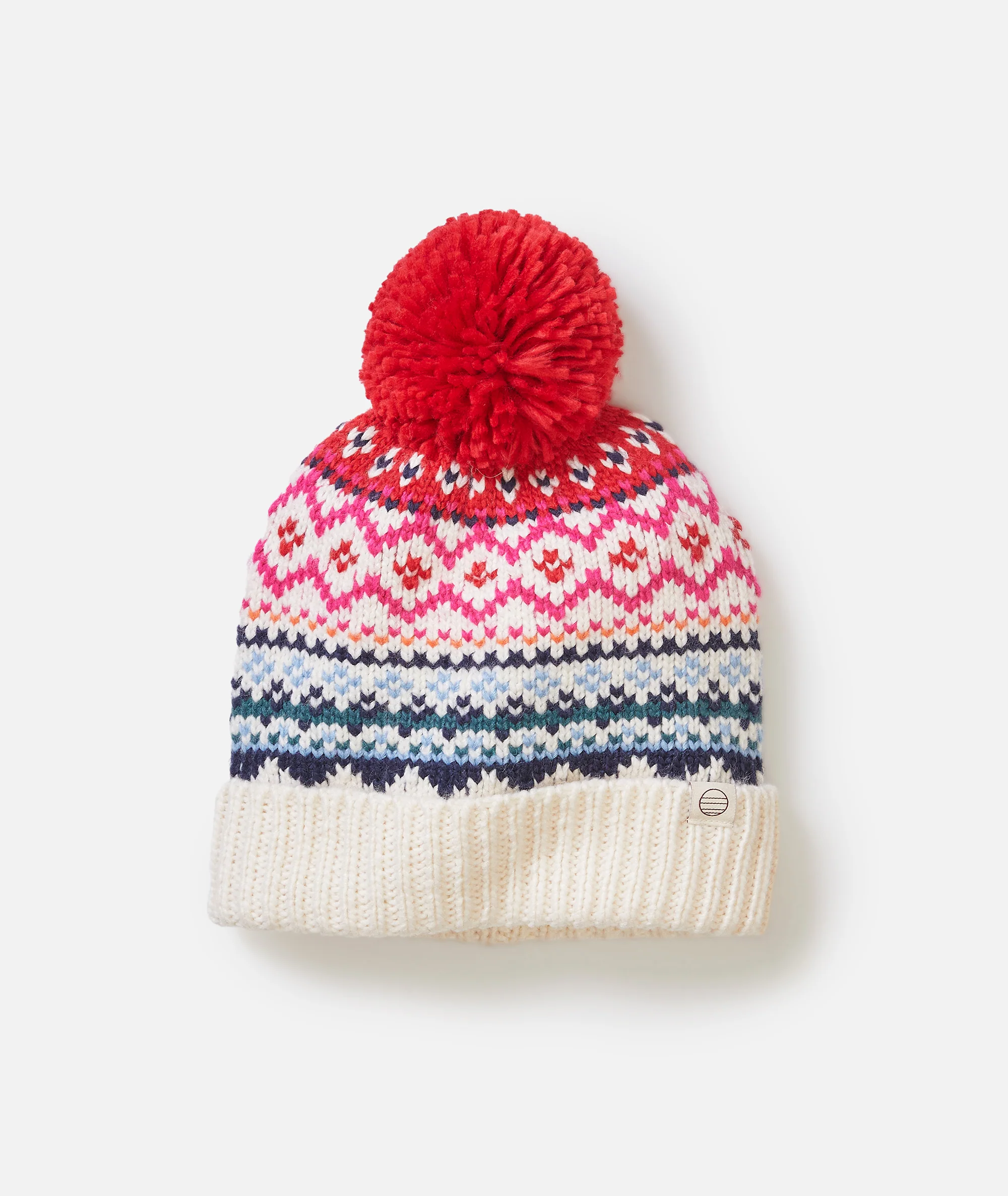 Fair Isle Pom Beanie