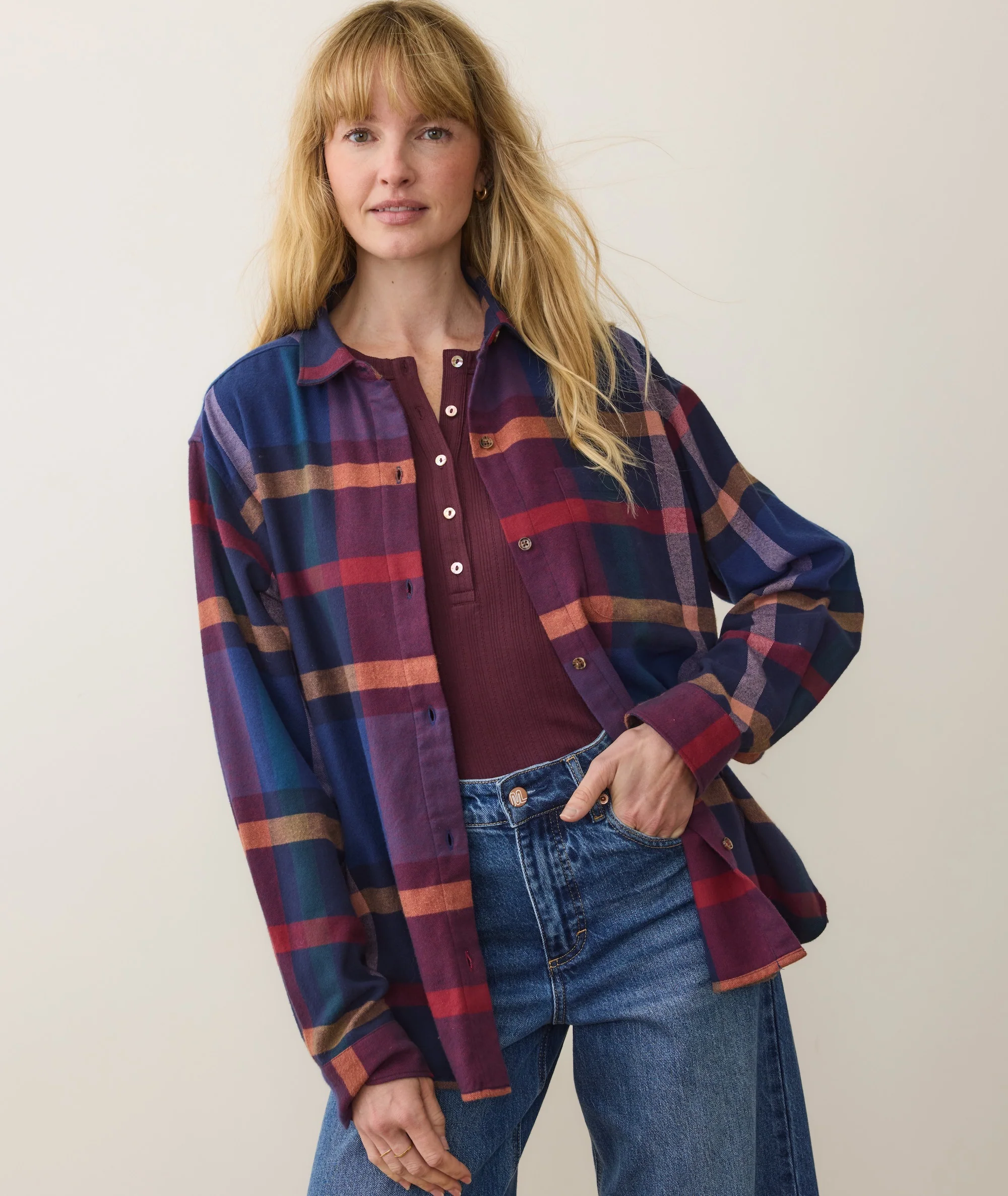 Jane Relaxed Cotton Shirt - Image 2