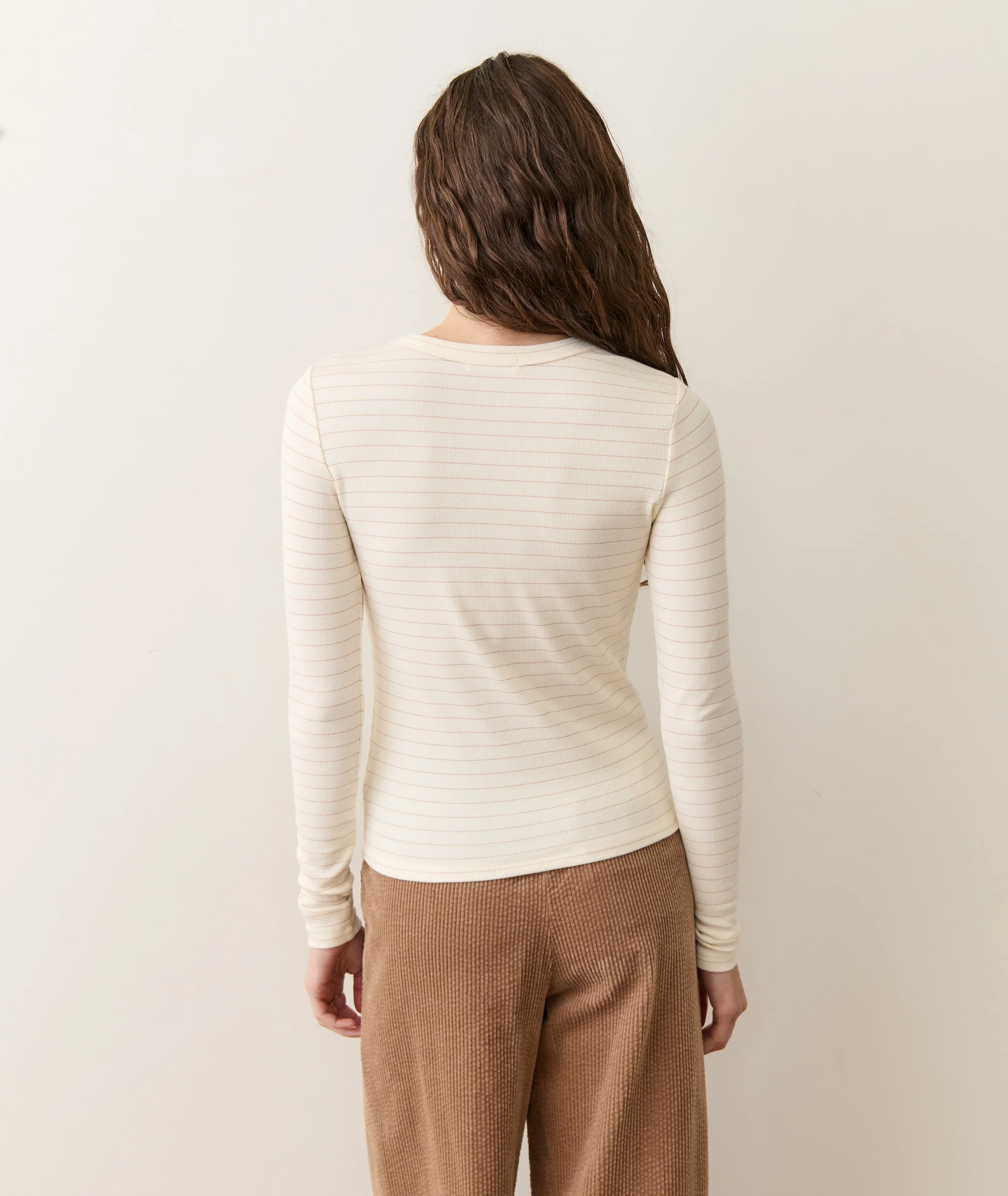 Lexi Rib Sun-In Long Sleeve Crew Tee - Image 6