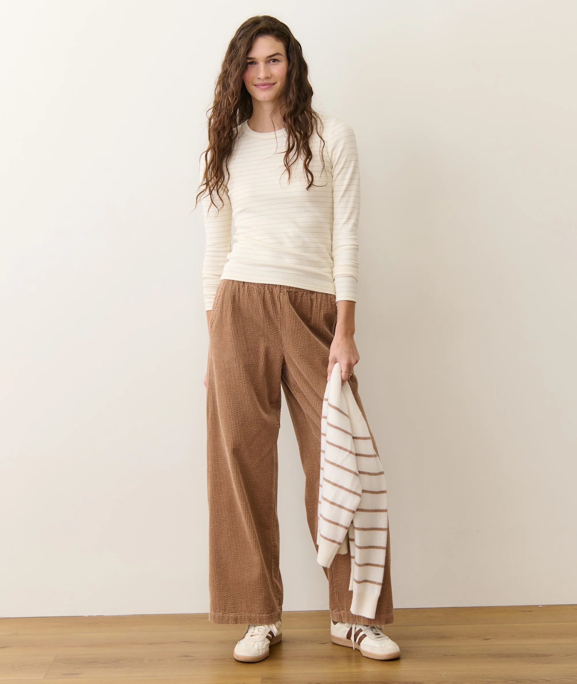 Lexi Rib Sun-In Long Sleeve Crew Tee - Image 4