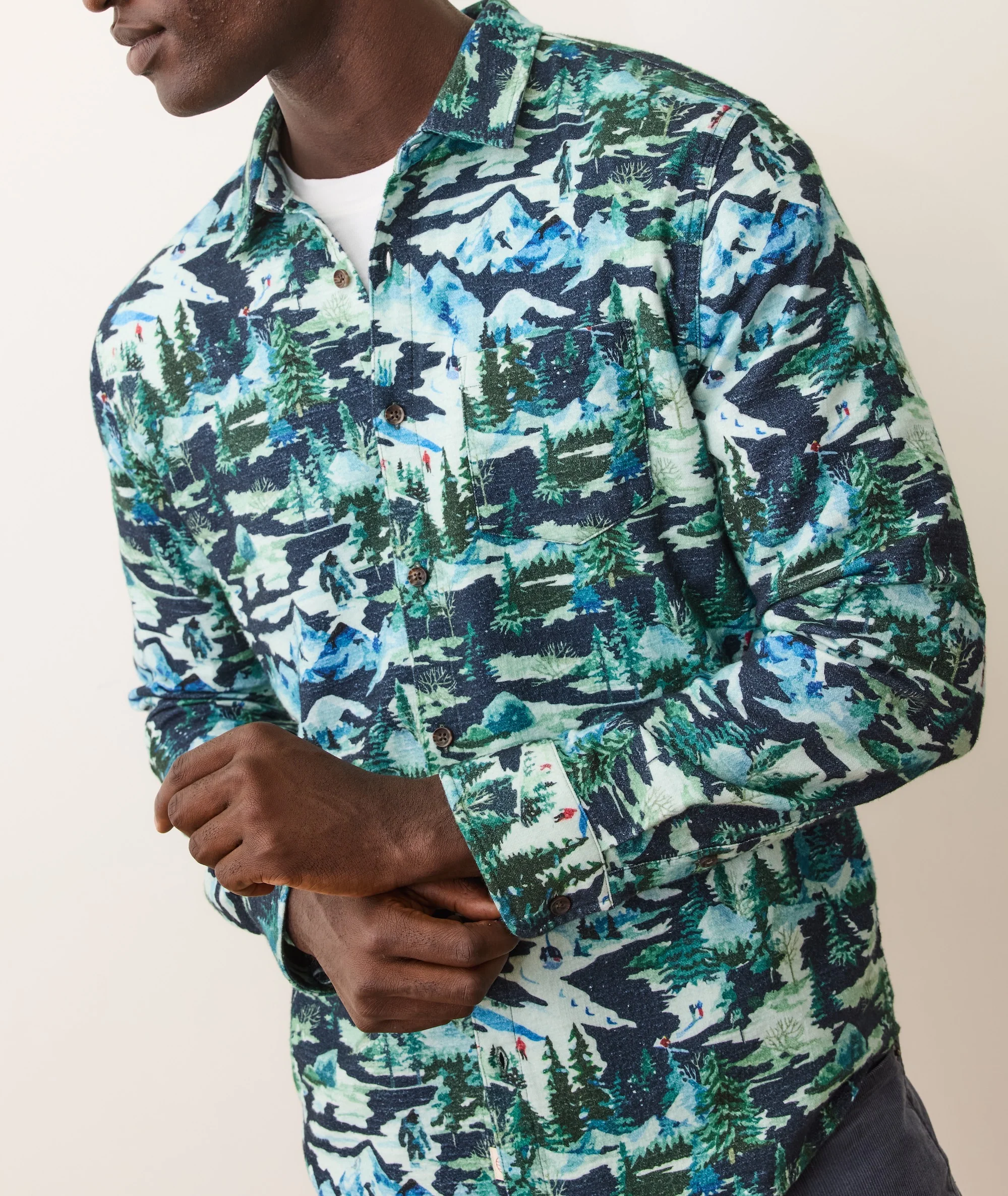 Tahoe Fresh Tracks Flannel Shirt - Image 5
