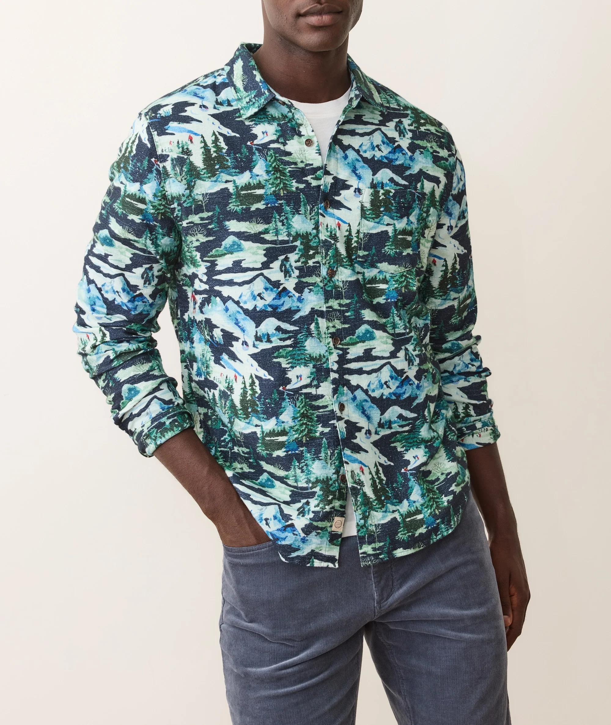 Tahoe Fresh Tracks Flannel Shirt - Image 2