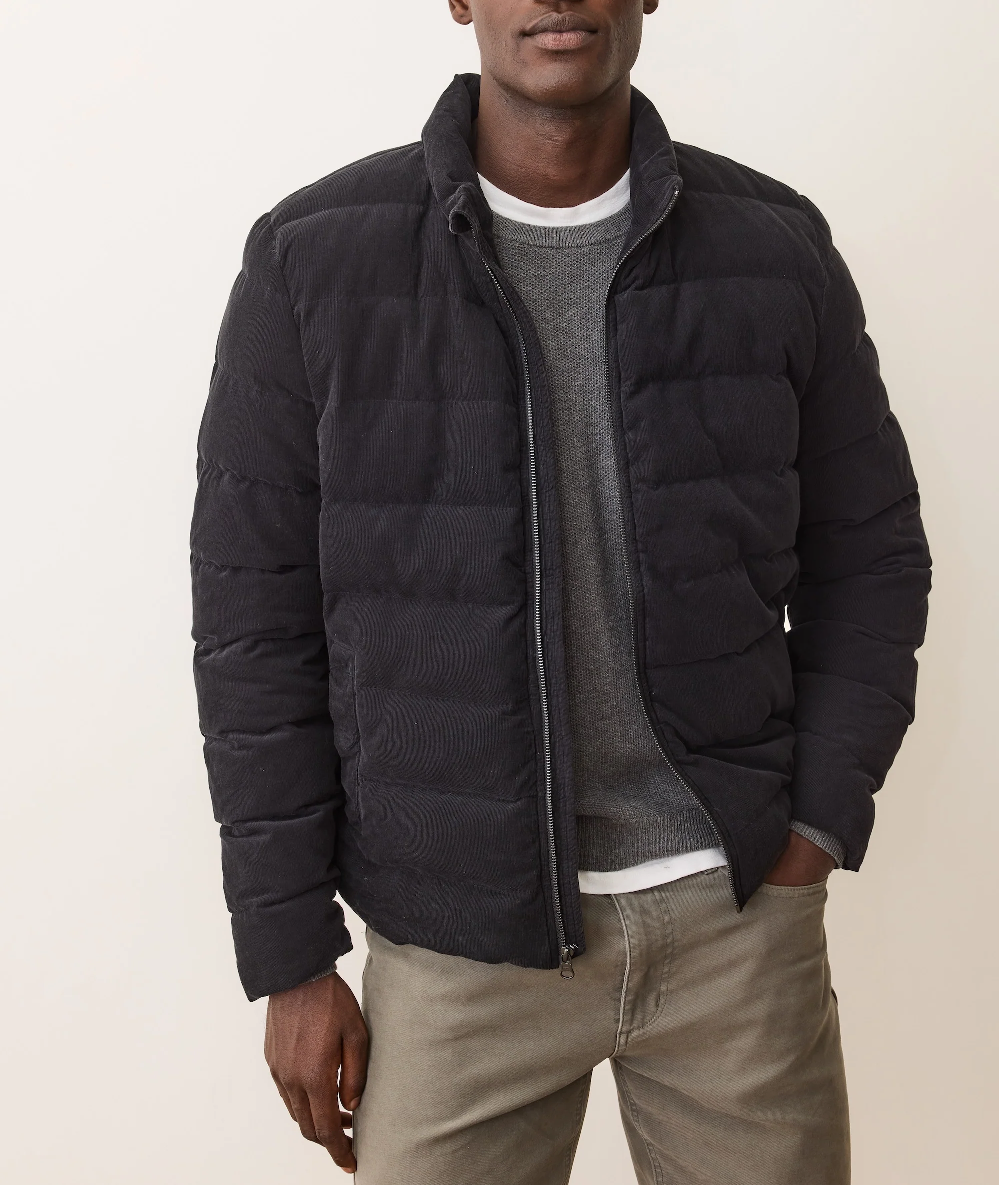 Palisades Cord Puffer Jacket - Image 2