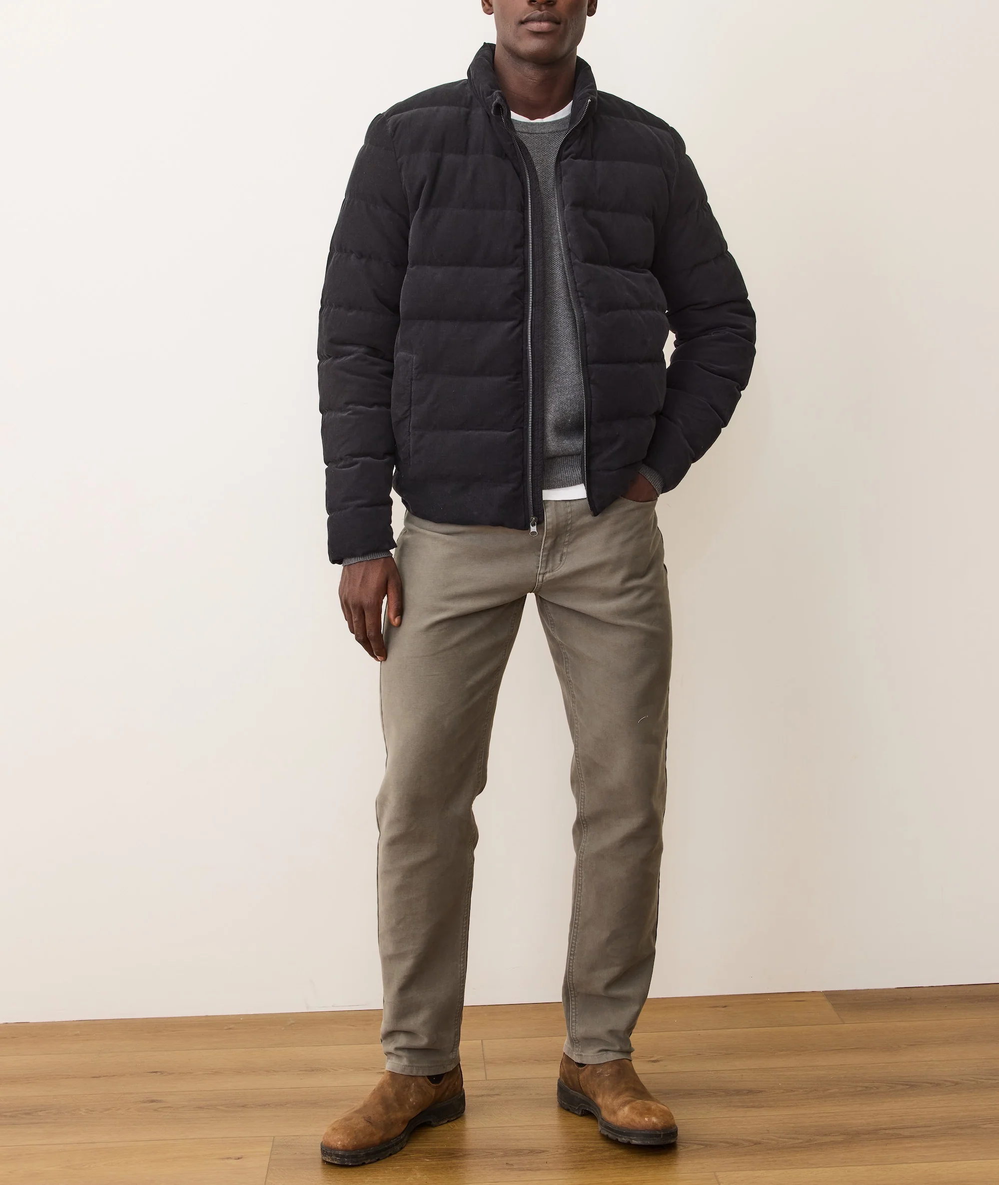 Palisades Cord Puffer Jacket - Image 7