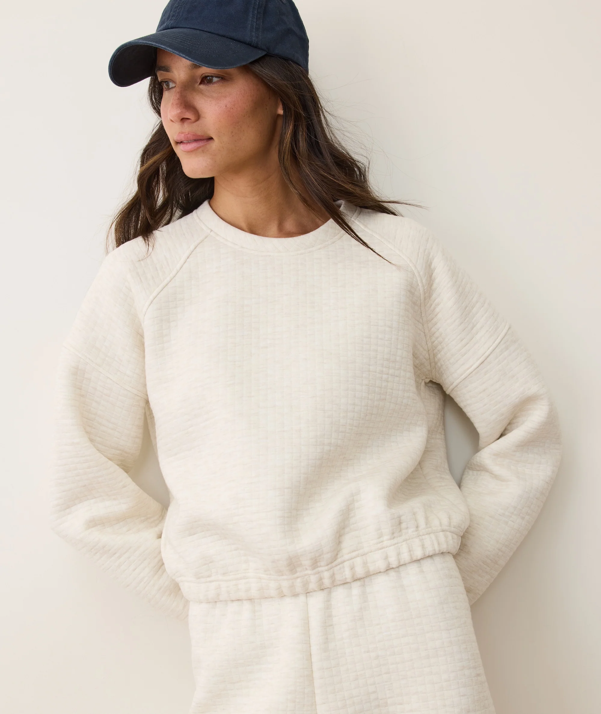 Corbet Quilted Crewneck - Image 3