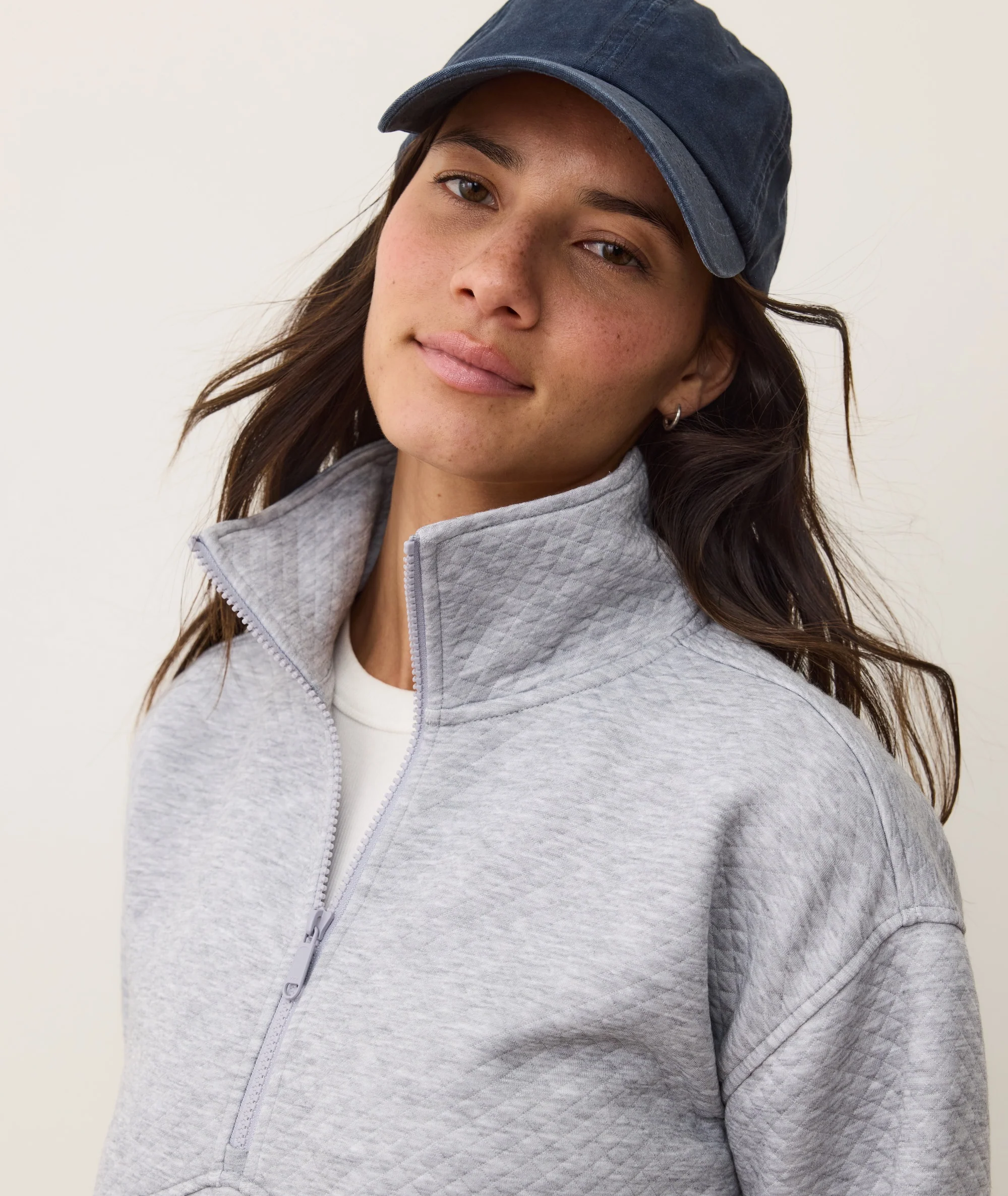 Corbet Quilted Half Zip - Image 3