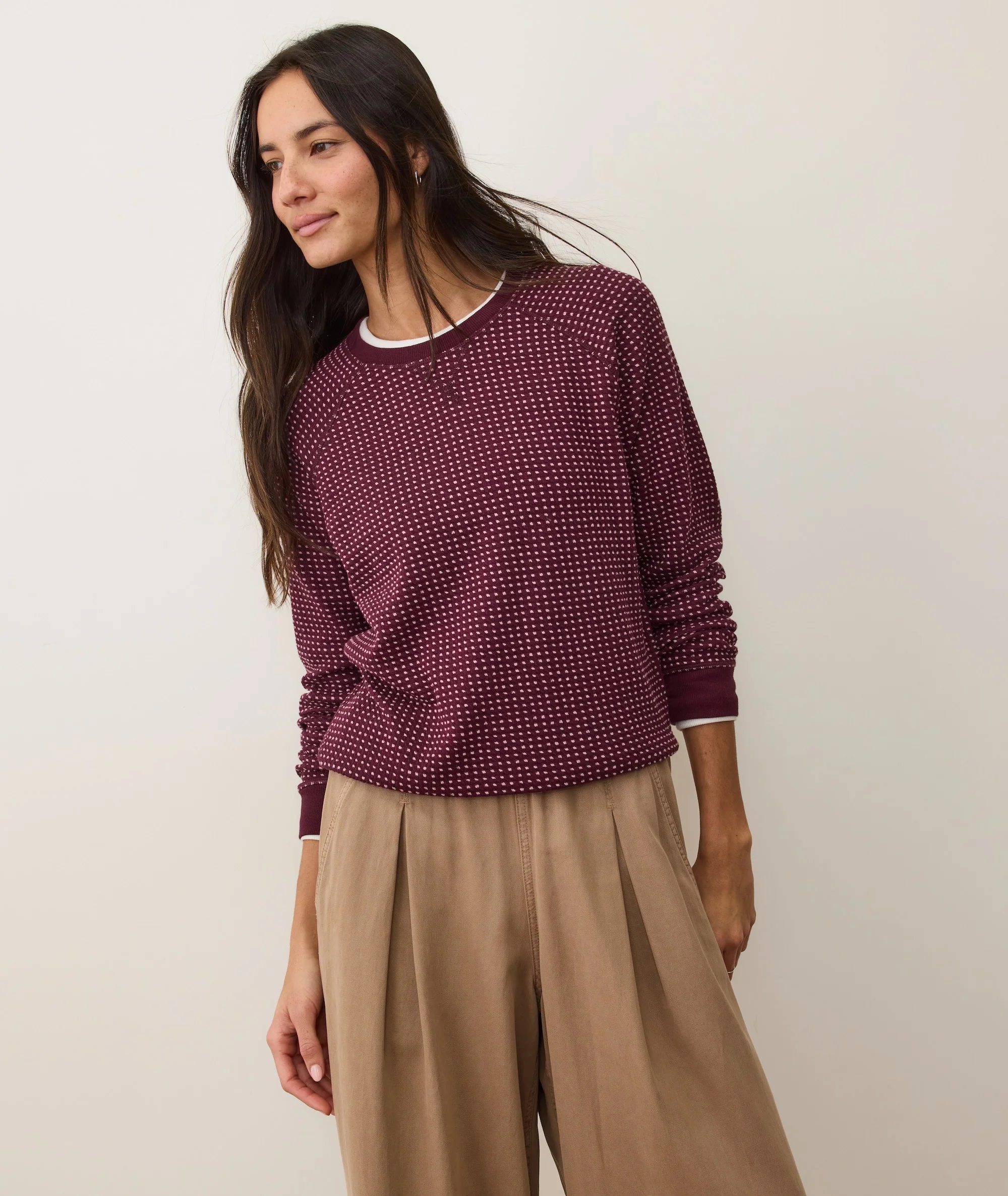 Juno Textured Raglan