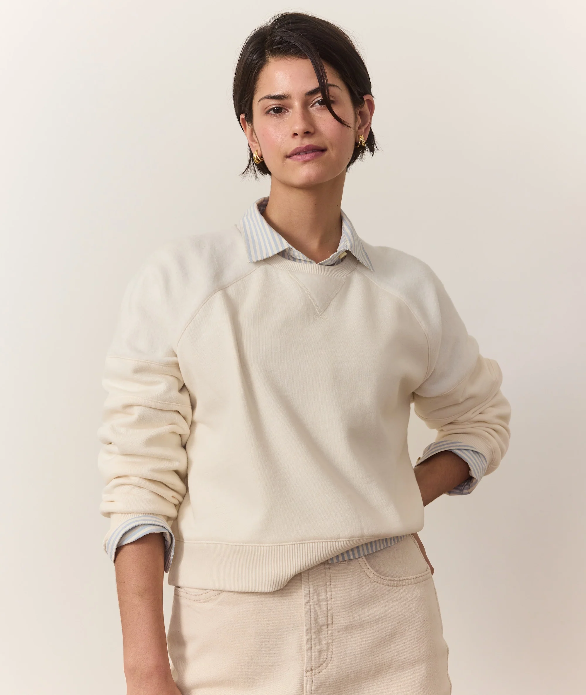Cloud 9 Fleece Crop Sweatshirt - Image 2