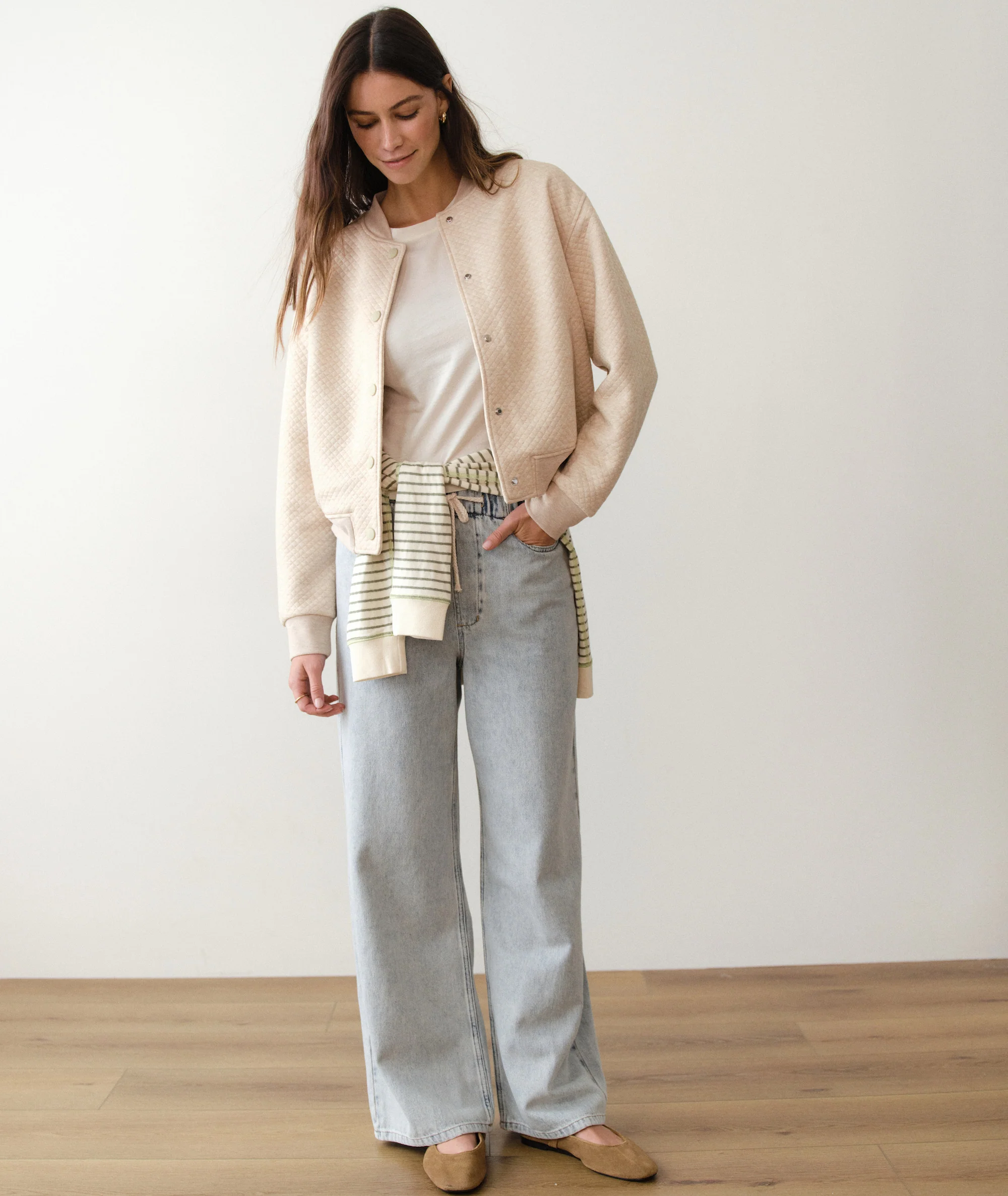 Corbet Quilted Bomber - Image 7