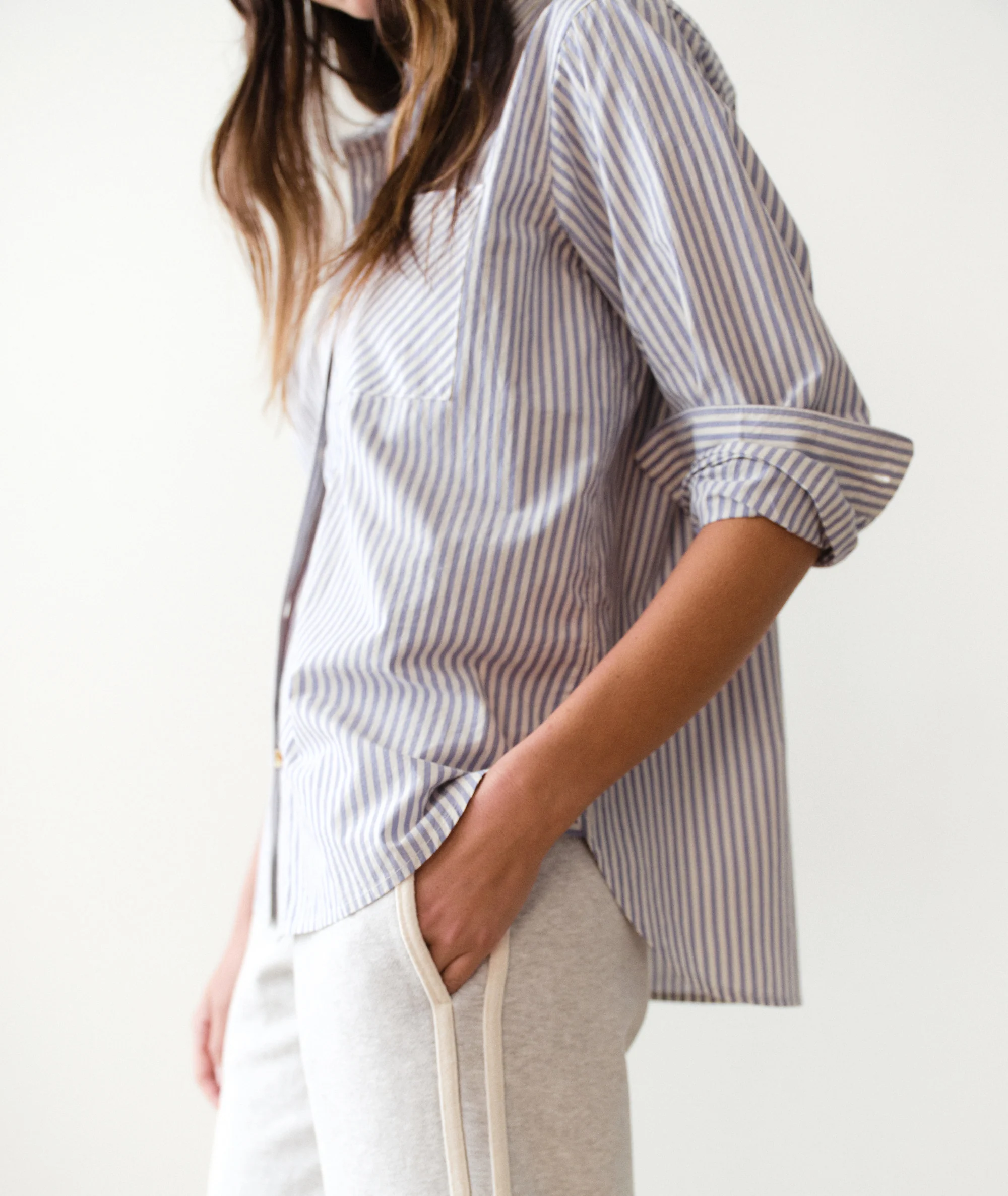 Jane Relaxed Cali Poplin Shirt - Image 8