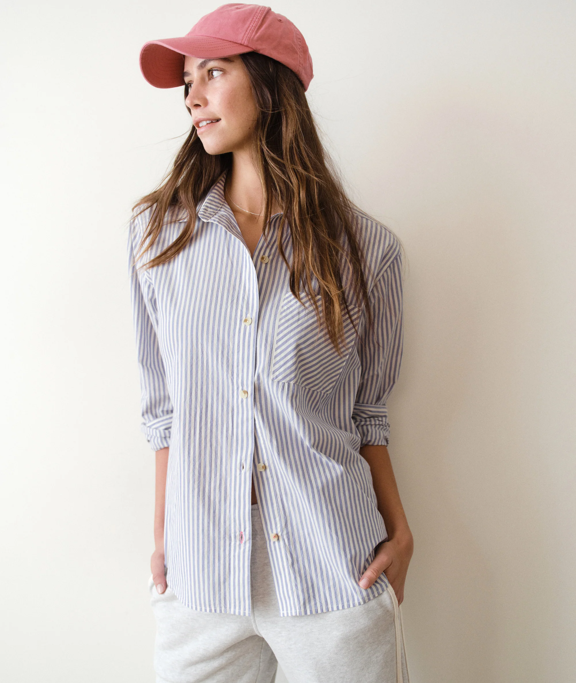 Jane Relaxed Cali Poplin Shirt - Image 7