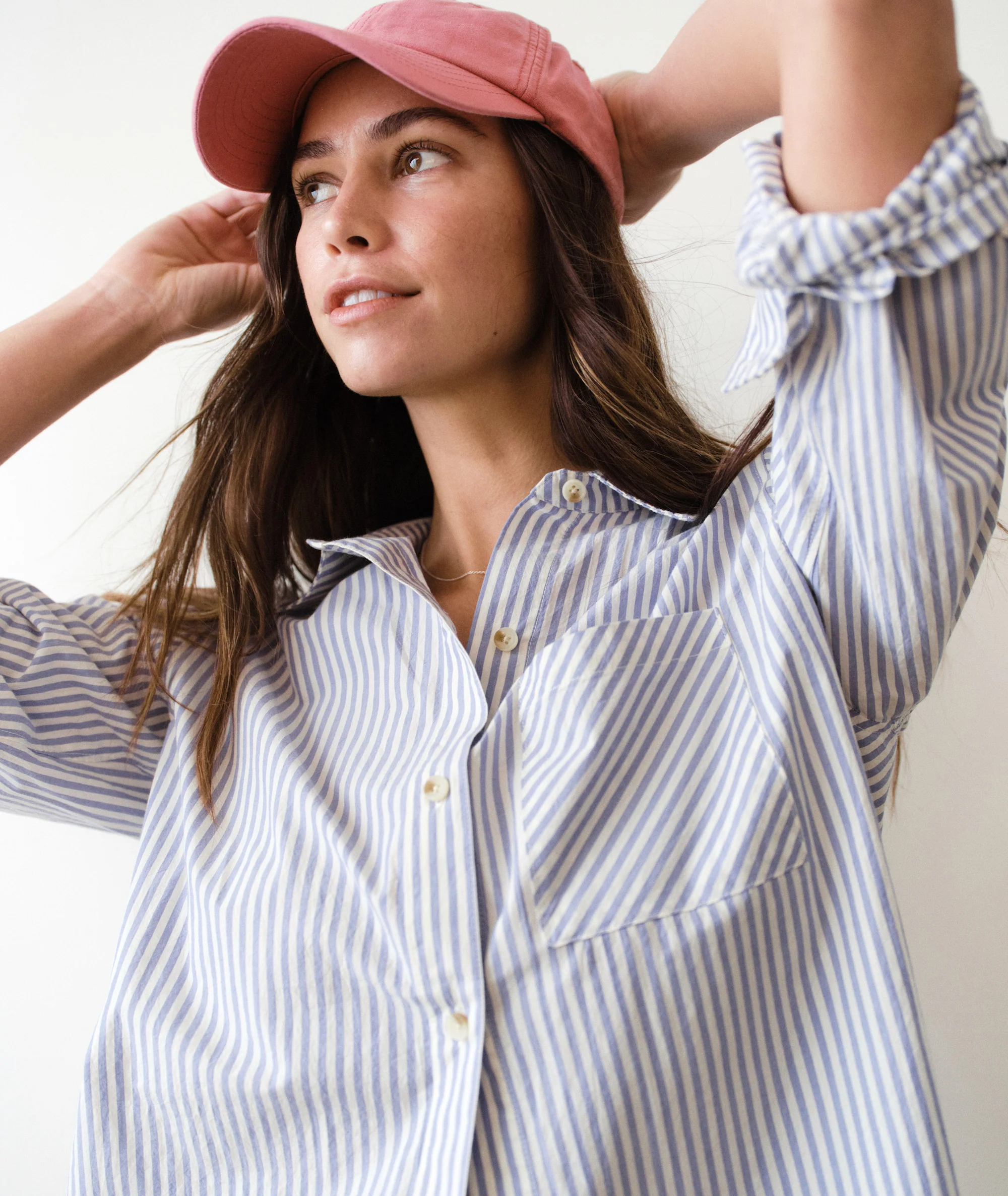 Jane Relaxed Cali Poplin Shirt - Image 5