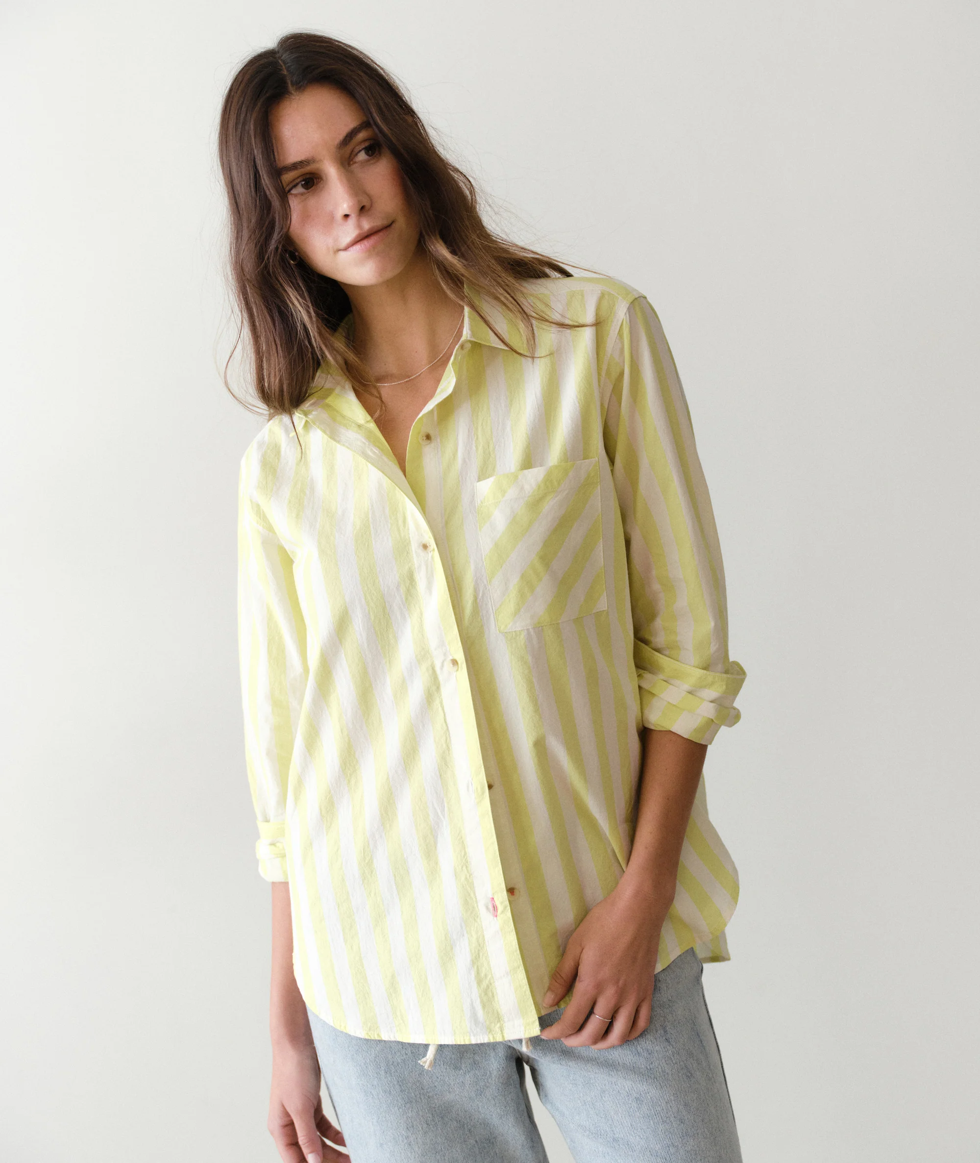 Jane Relaxed Cali Poplin Shirt - Image 3