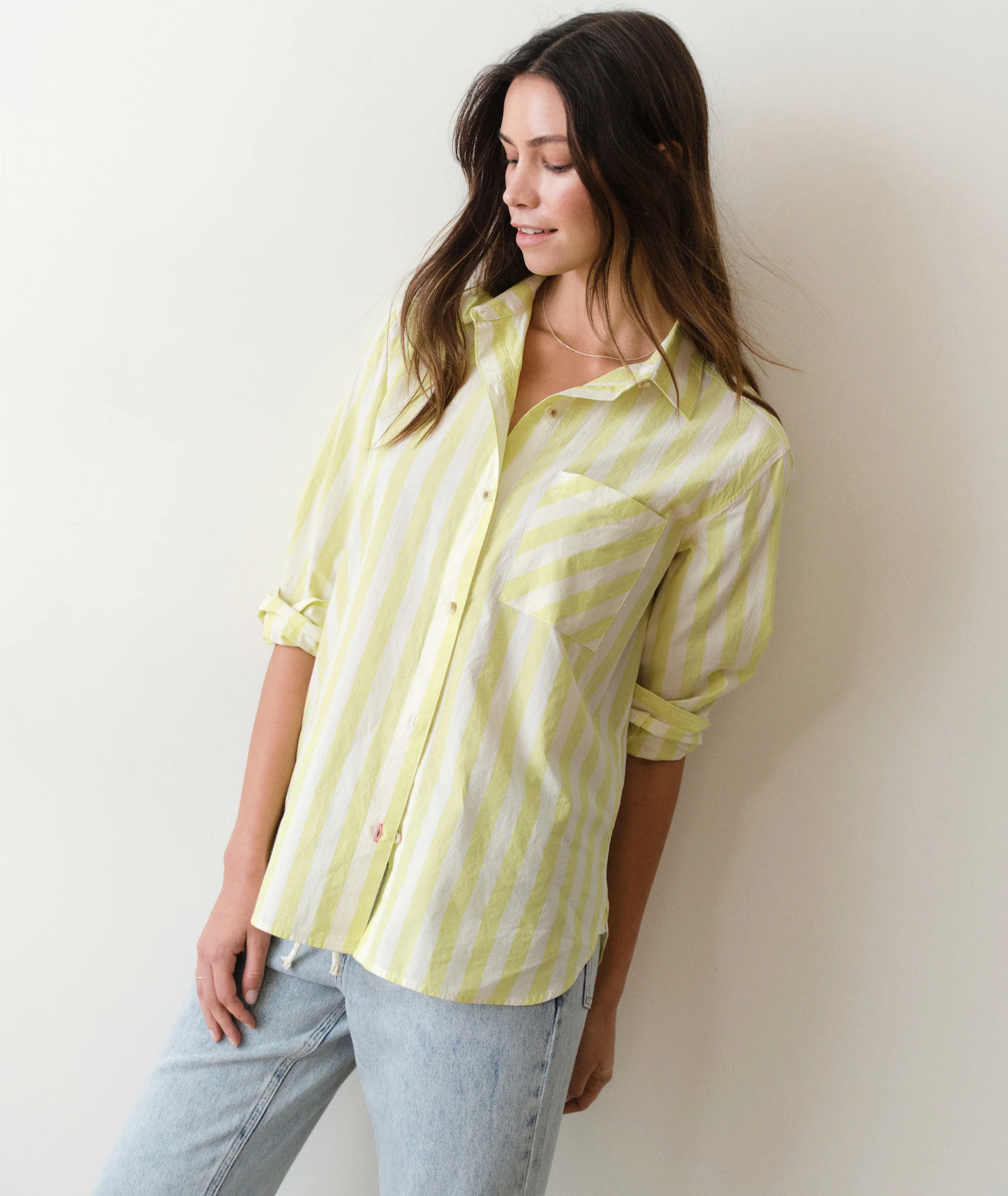 Jane Relaxed Cali Poplin Shirt - Image 5