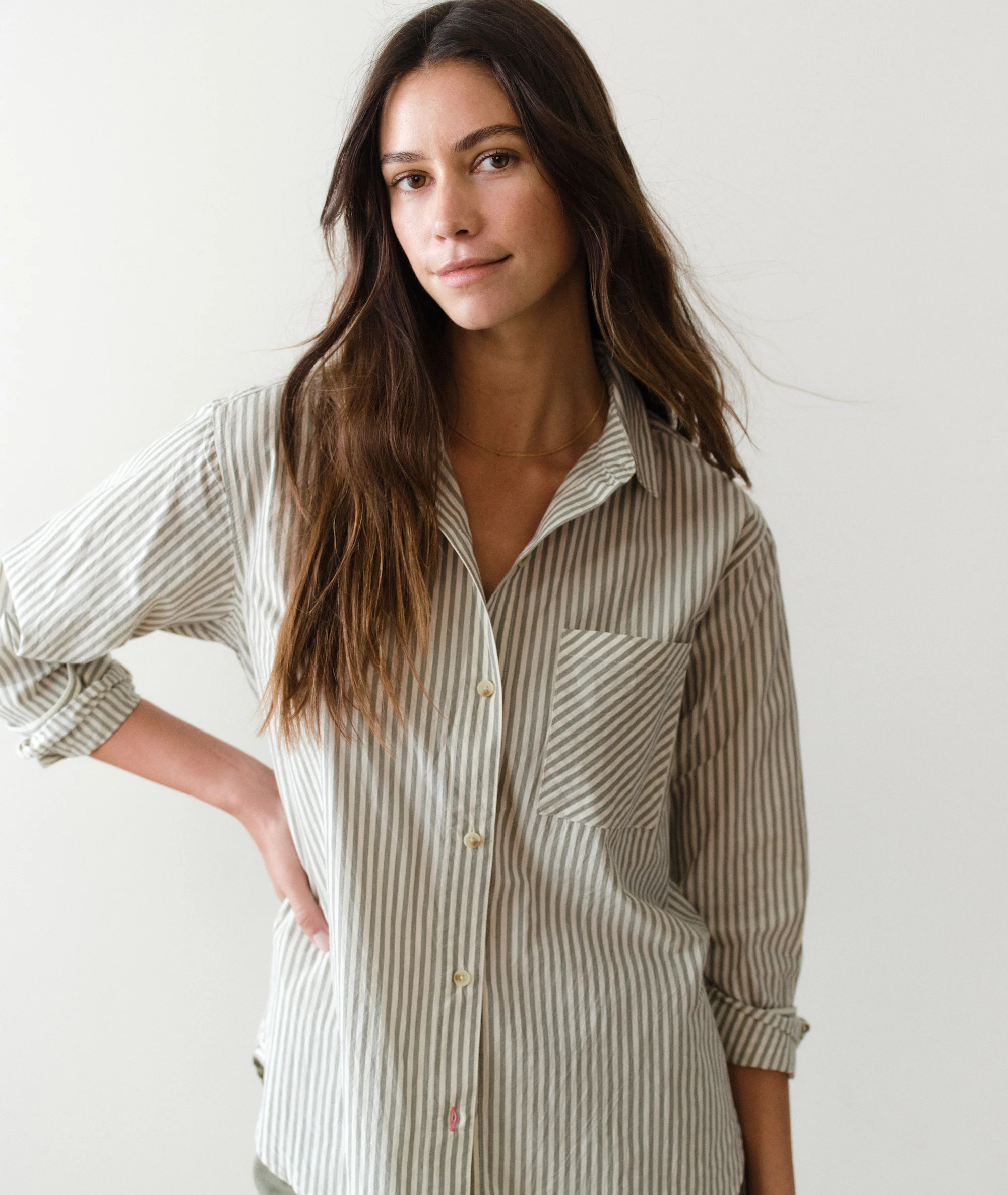 Jane Relaxed Cali Poplin Shirt - Image 3