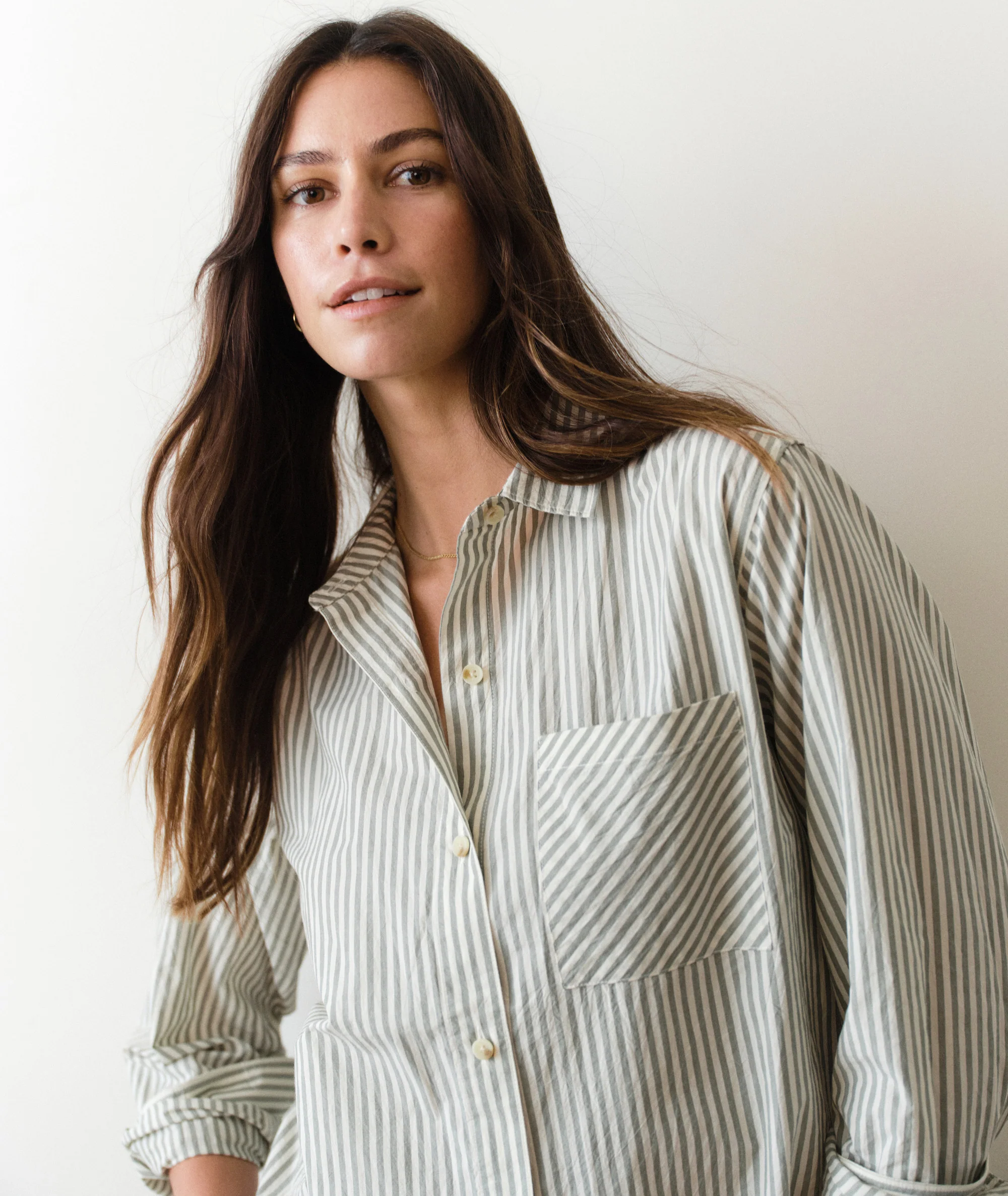 Jane Relaxed Cali Poplin Shirt - Image 2