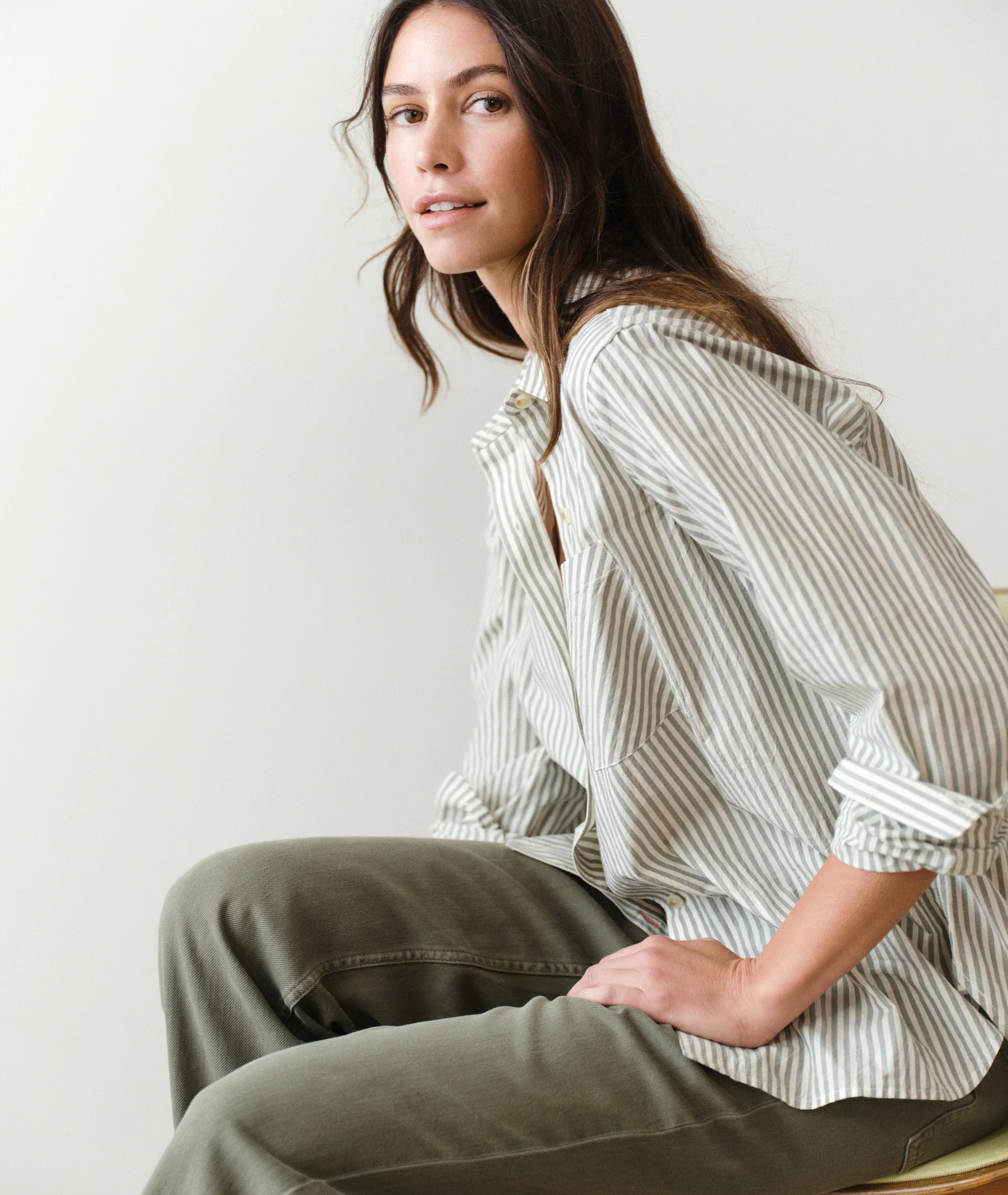 Jane Relaxed Cali Poplin Shirt - Image 6