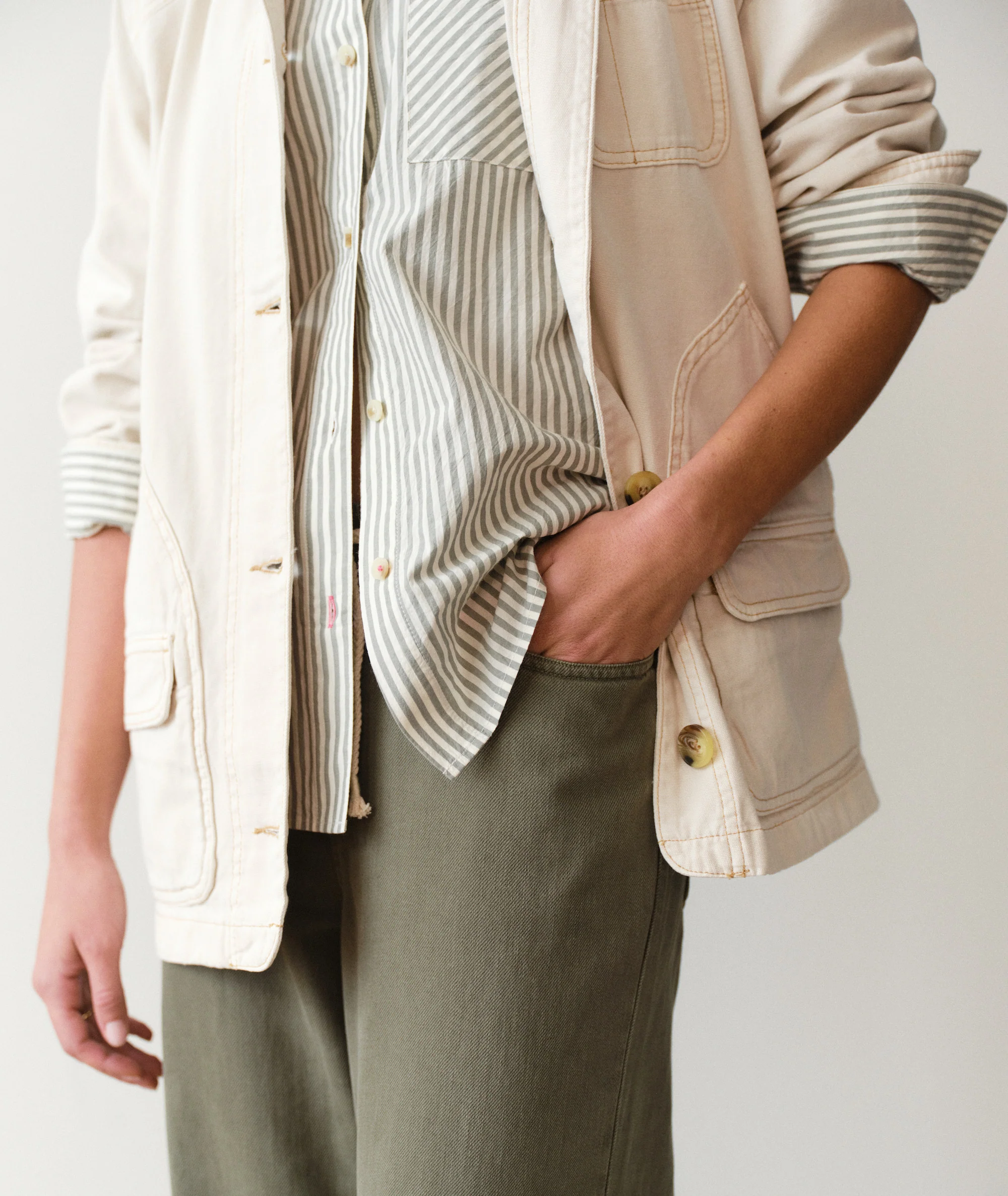 Jane Relaxed Cali Poplin Shirt - Image 10