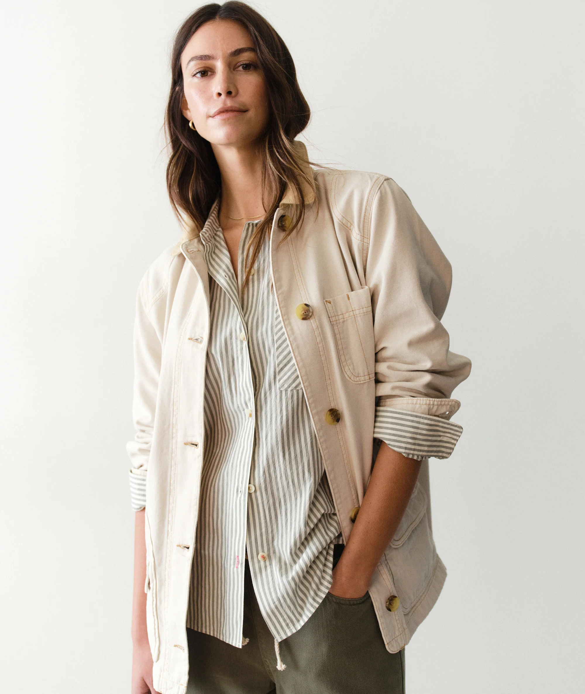 Jane Relaxed Cali Poplin Shirt - Image 8