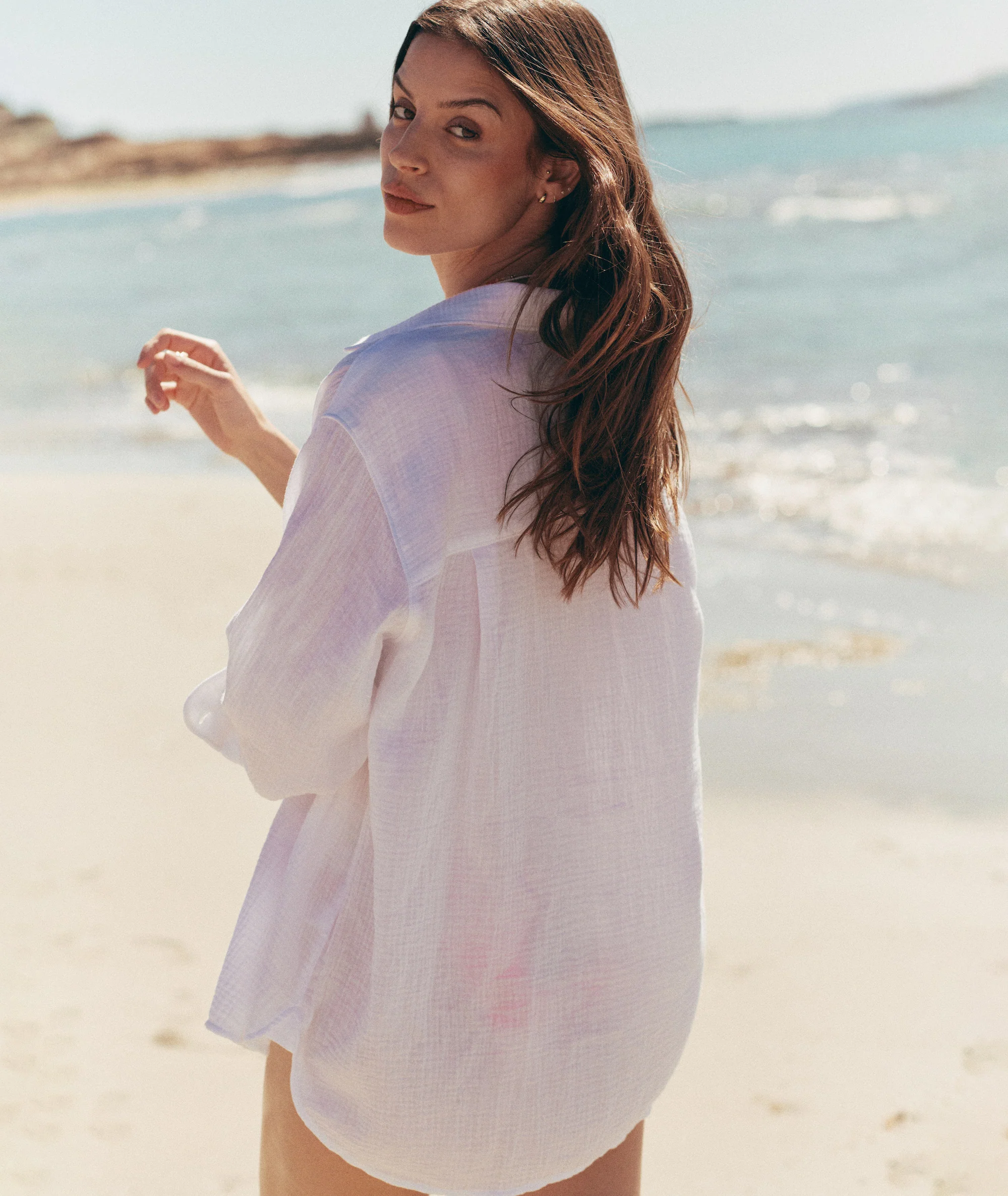 Jane Relaxed Double Cloth Shirt