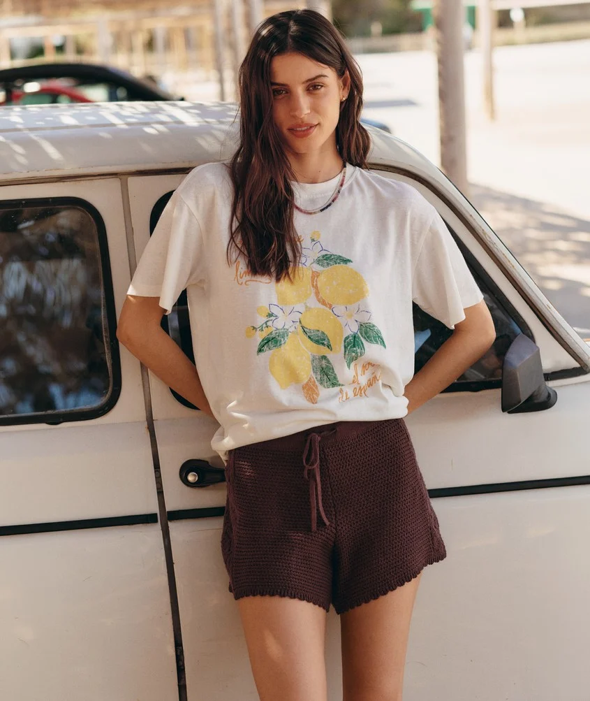 Oversized Hemp Graphic Tee