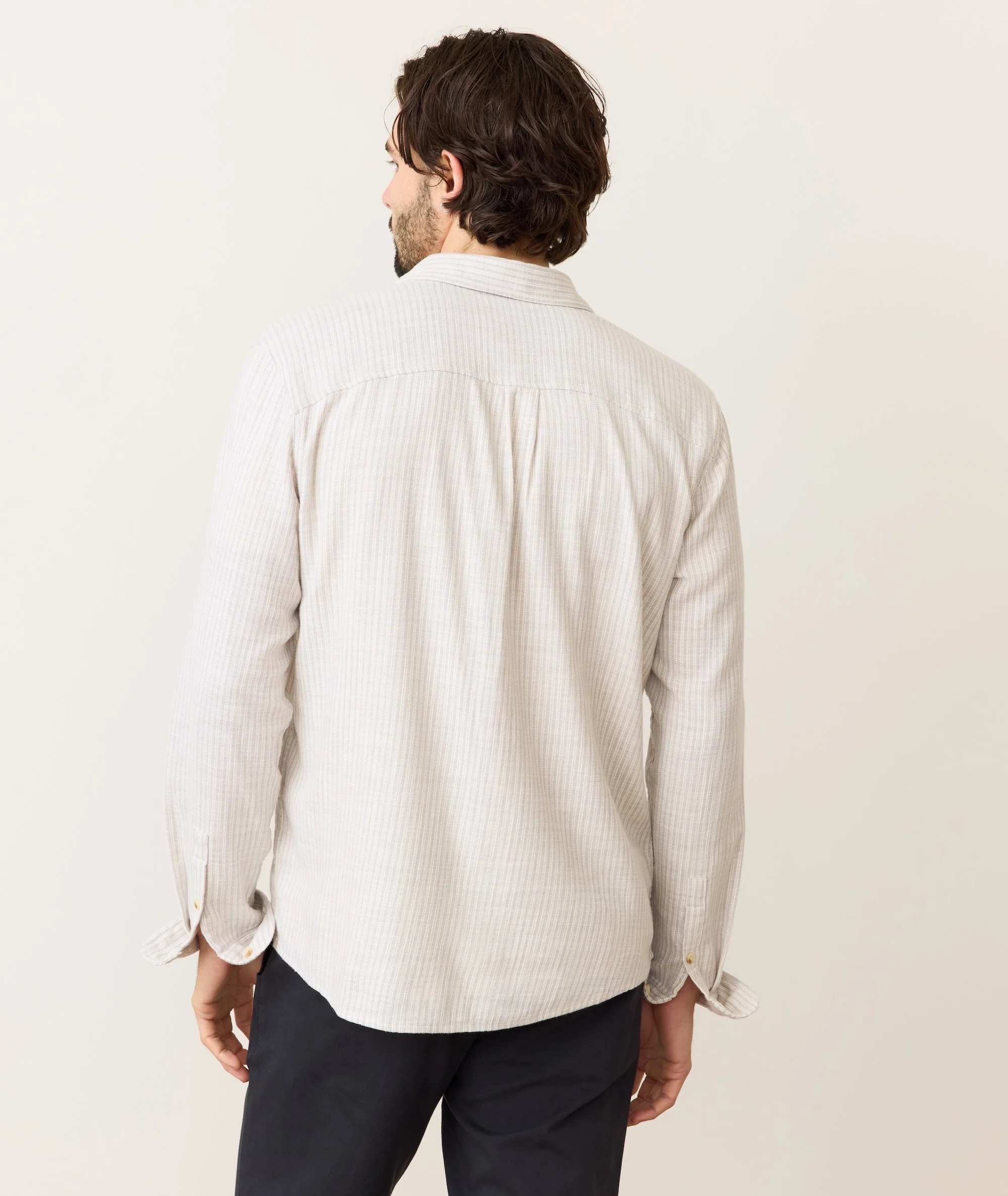 Stretch Selvage Long Sleeve Shirt - Image 4