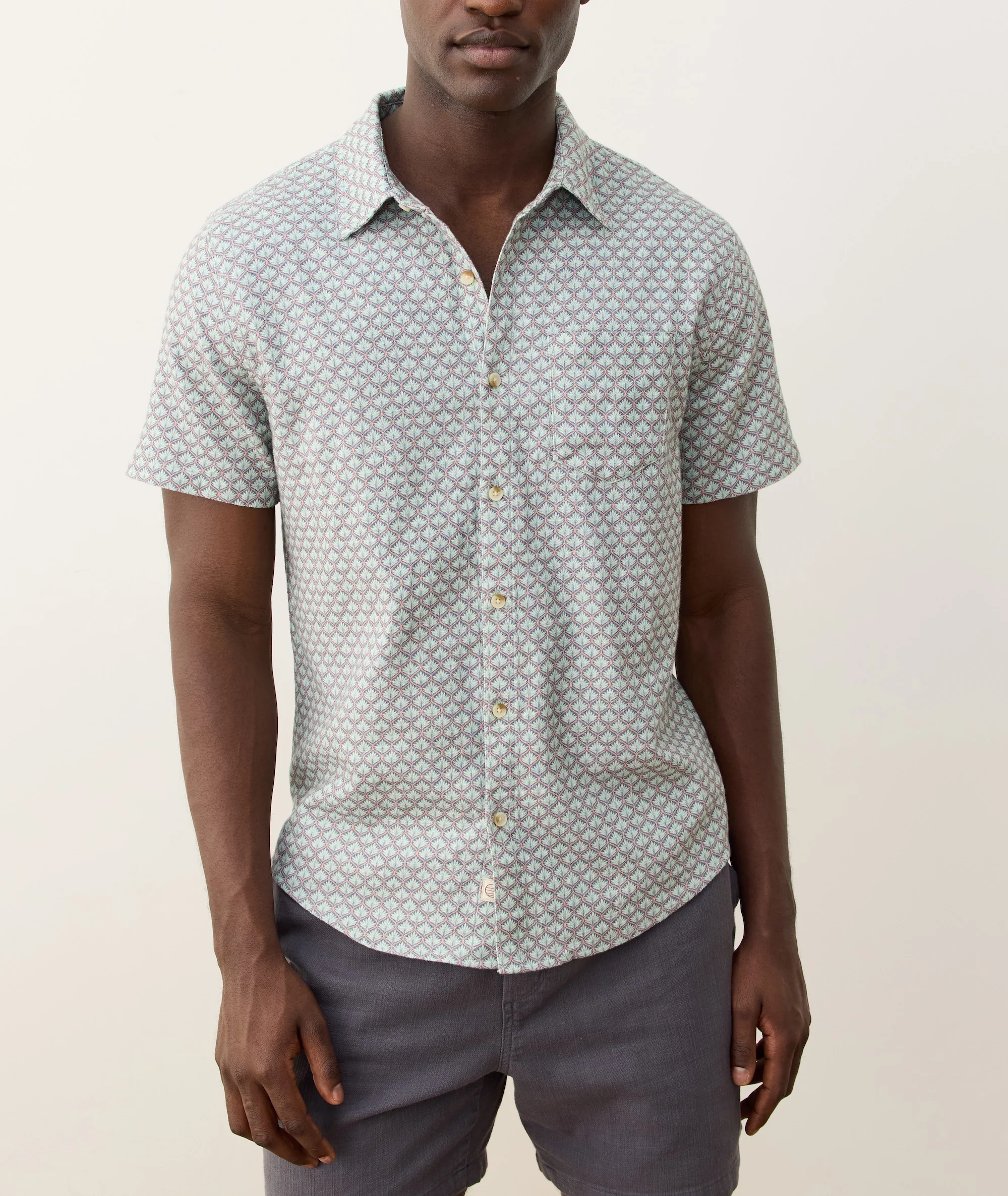 Stretch Selvage Short Sleeve Shirt - Image 3