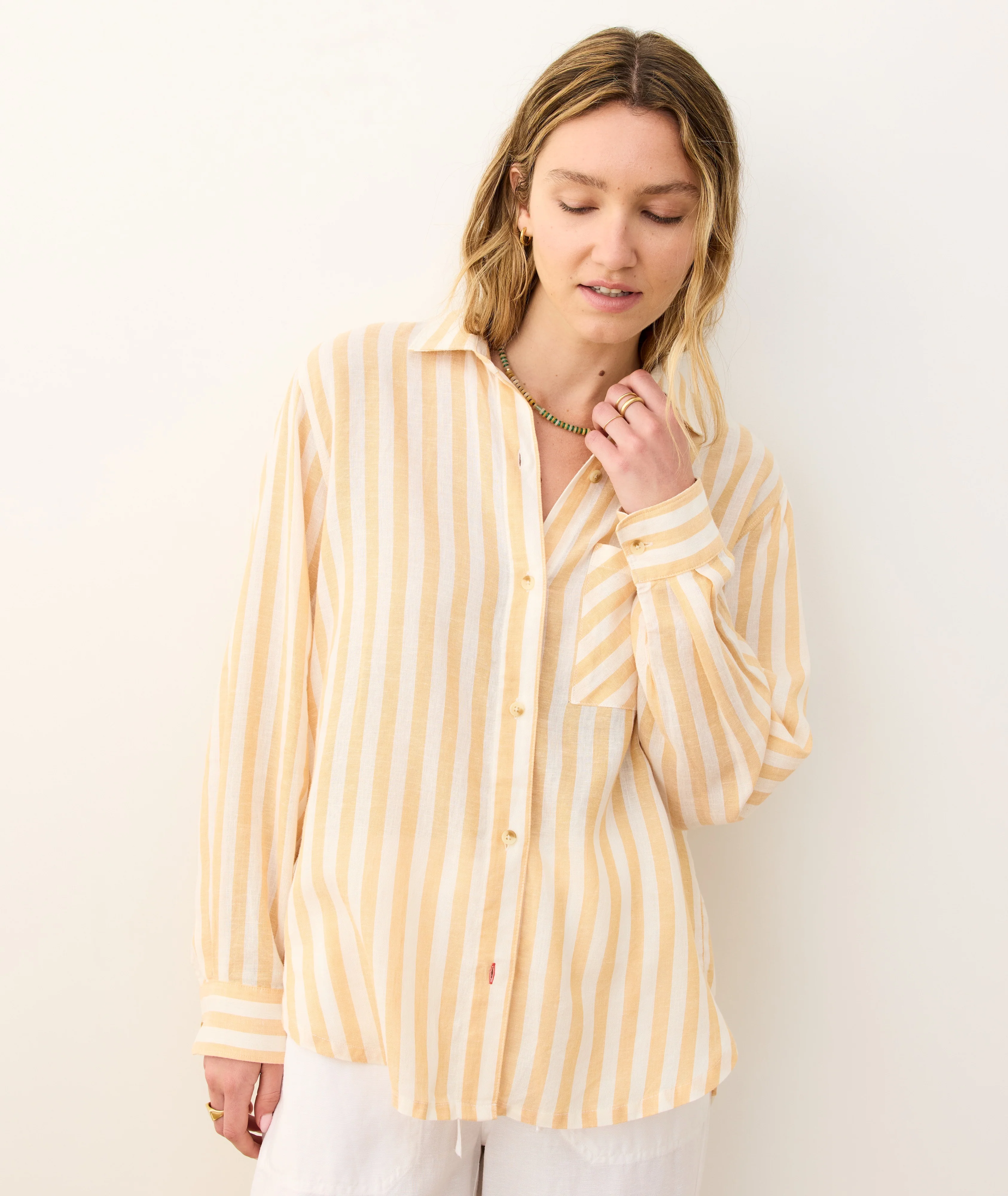 Jane Relaxed Linen Shirt - Image 6
