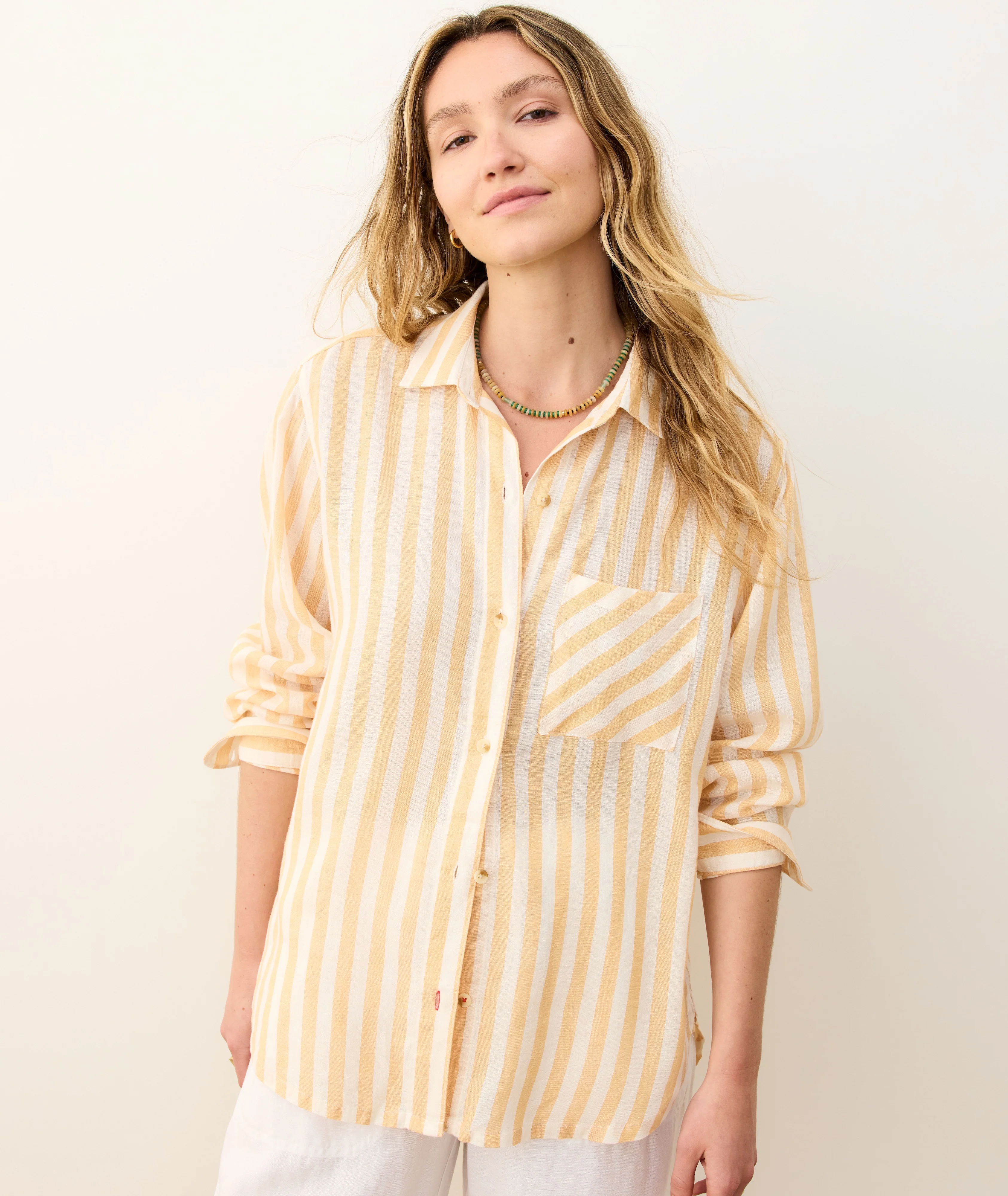 Jane Relaxed Linen Shirt - Image 3