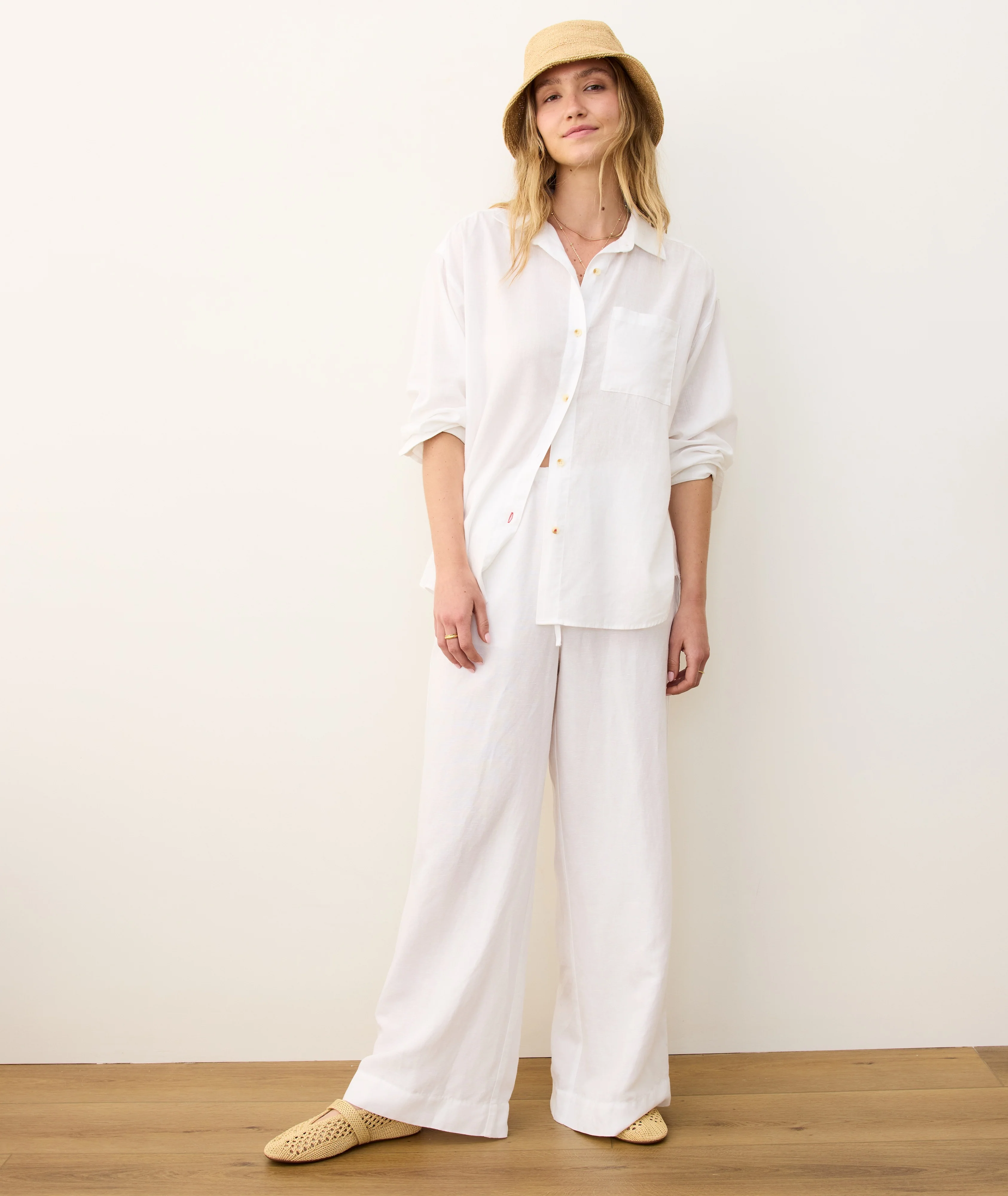Gracey Oversized Linen Shirt - Image 6