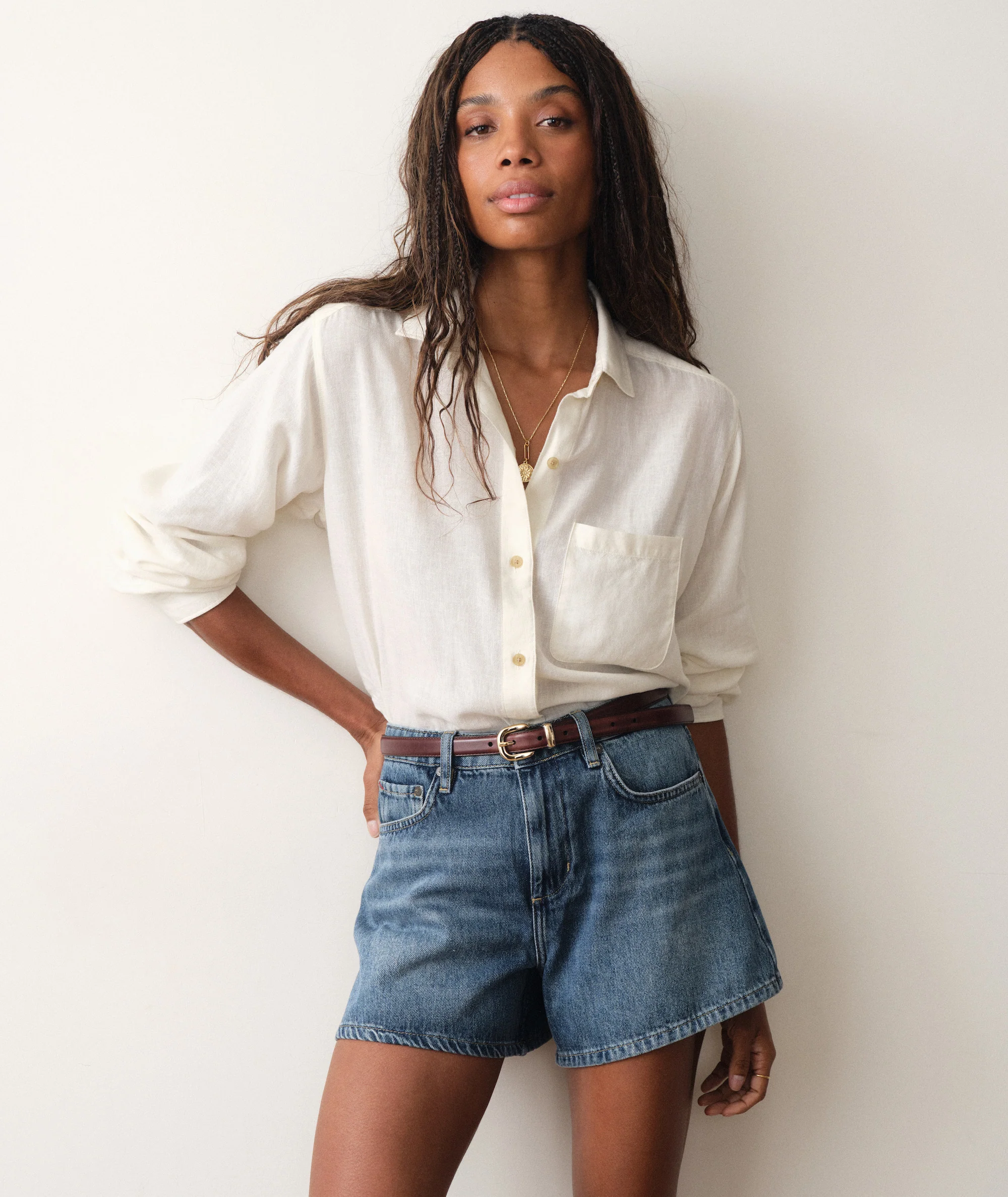 90s Denim Short
