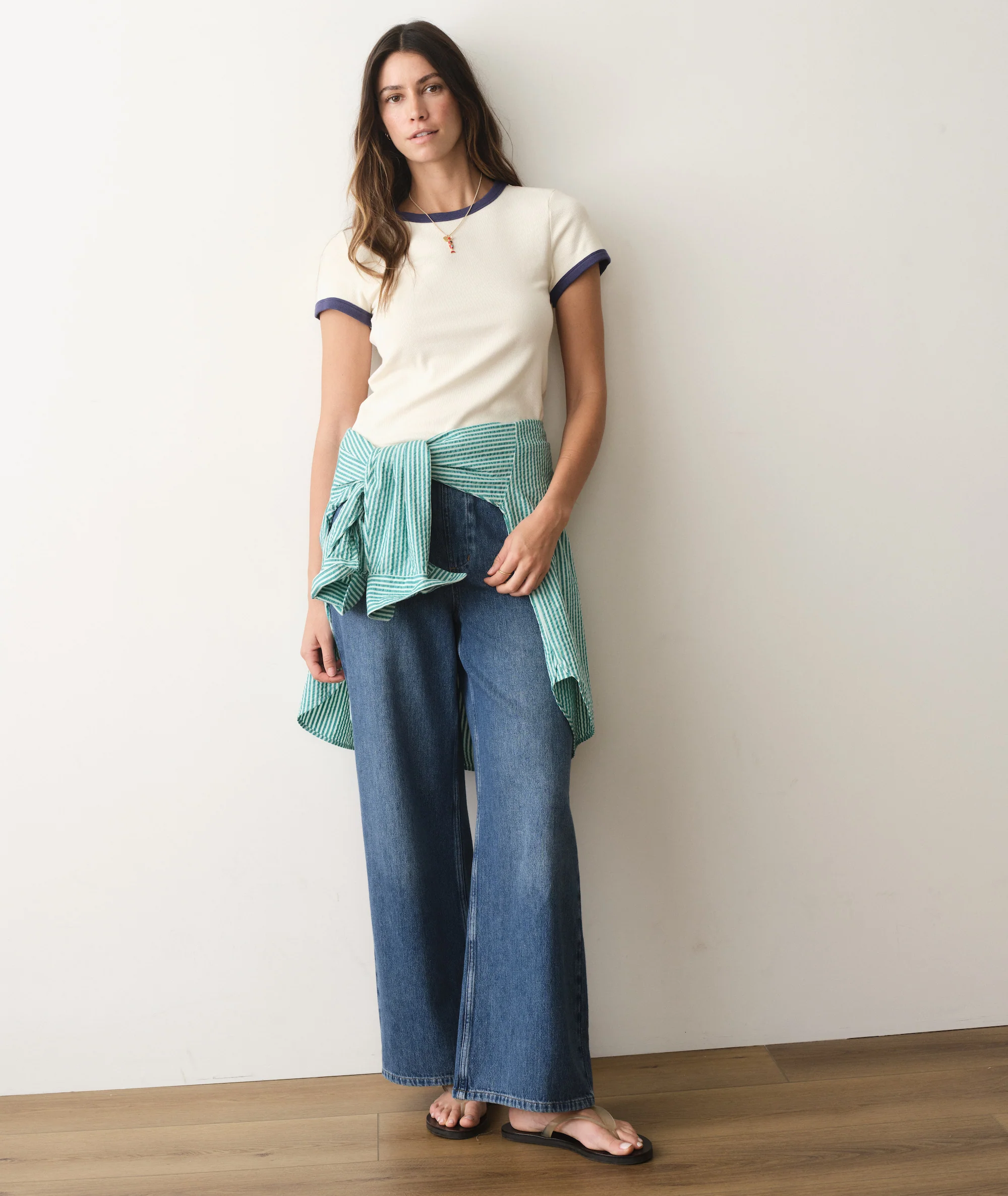 Lexi Rib Ringer Tee - Image 4