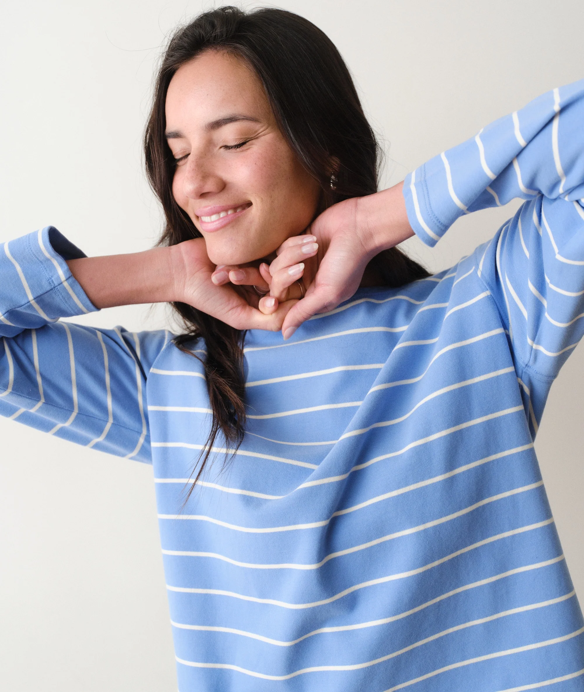 Luxe Sueded Mariner Tee