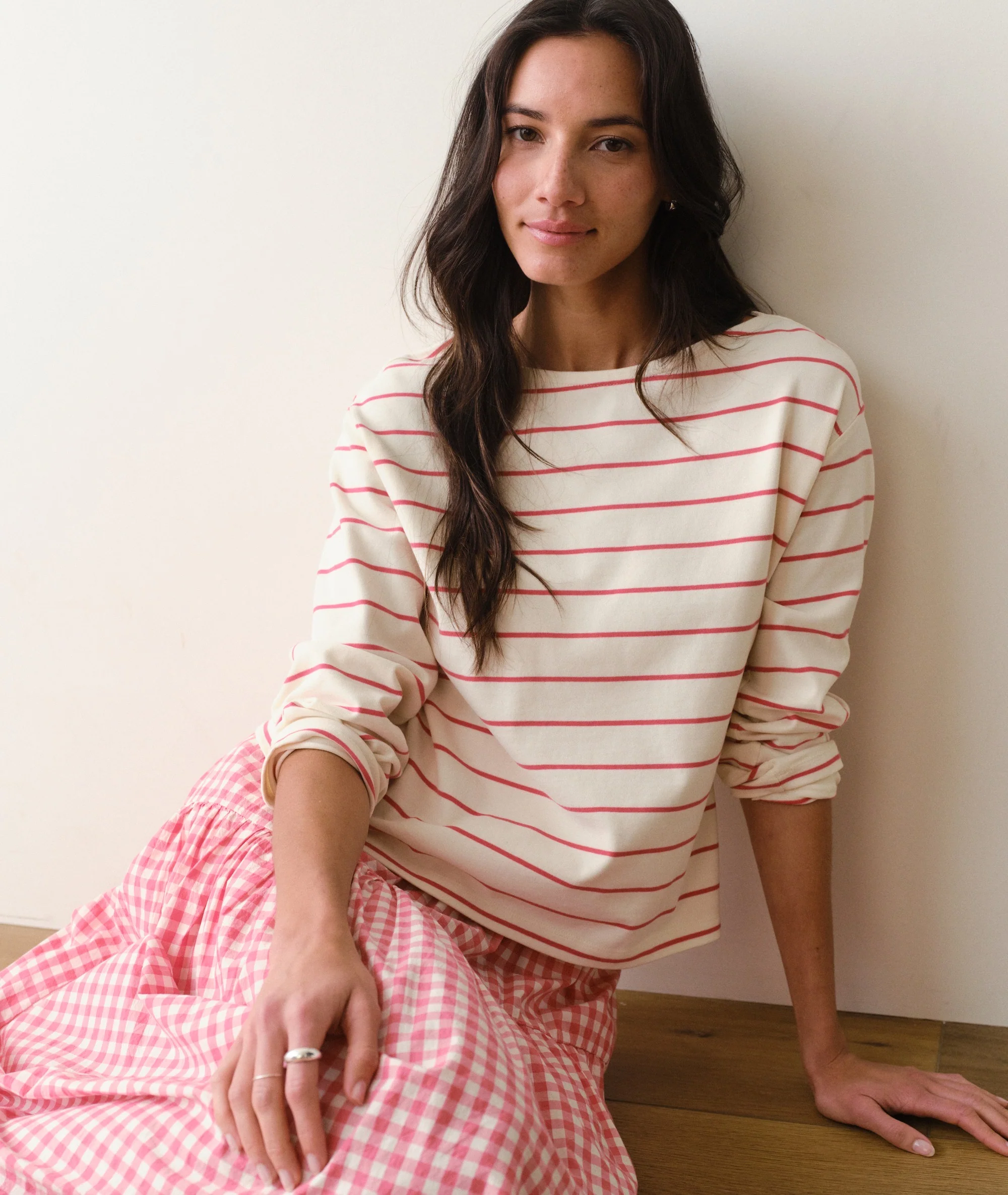 Luxe Sueded Mariner Tee