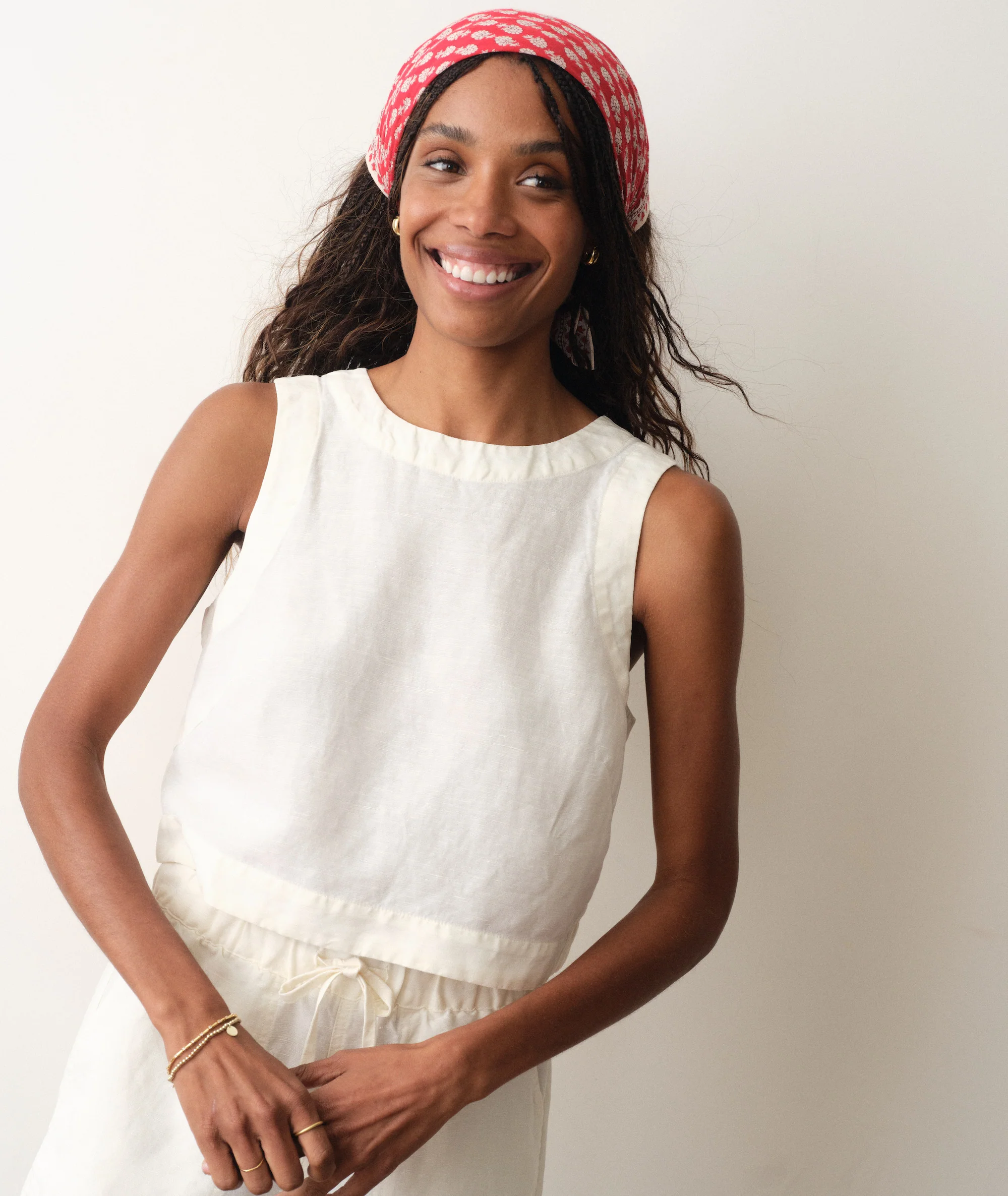 Quinn Linen Tank - Image 2