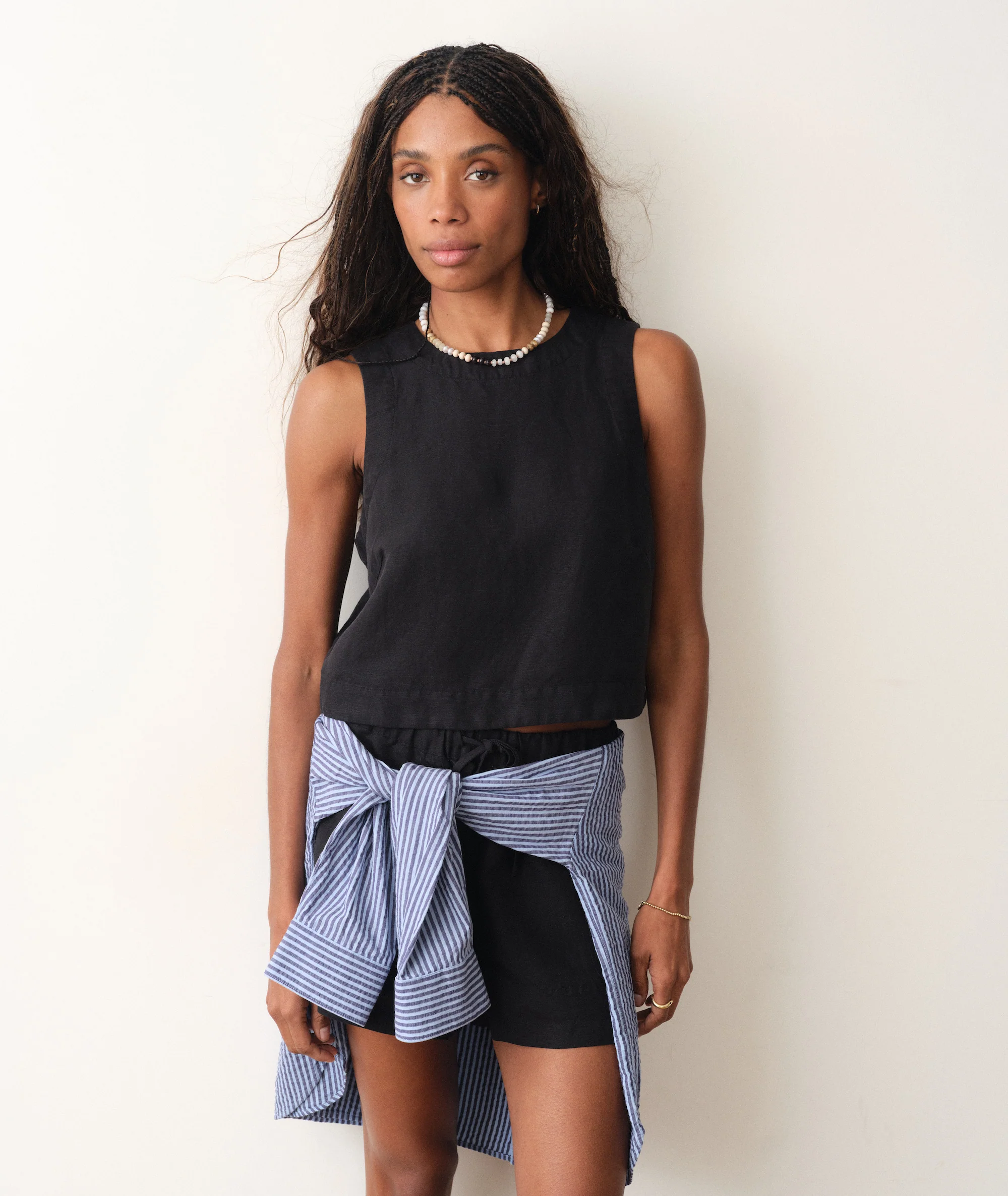 Quinn Linen Tank