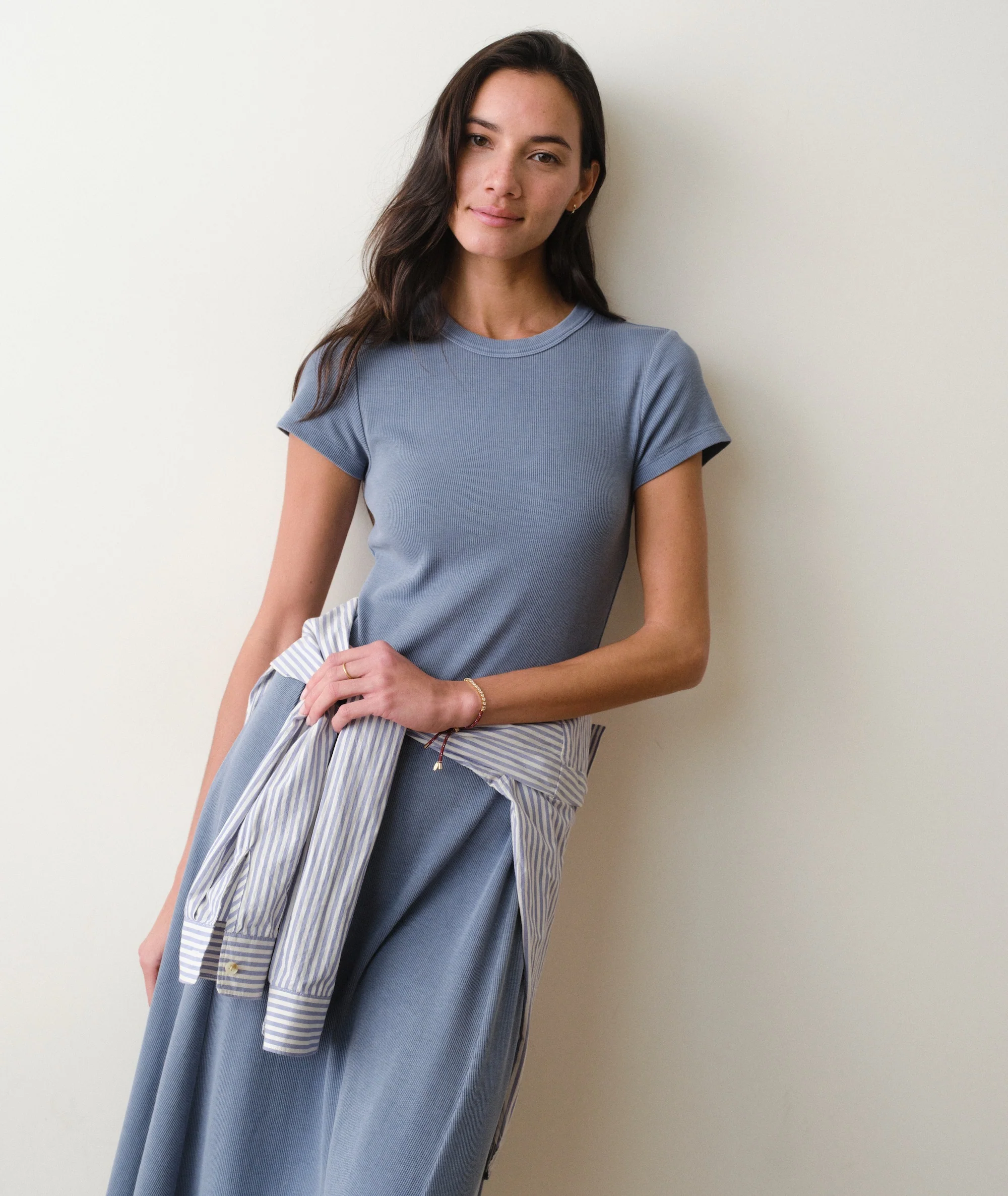 Lexi Short Sleeve Fit & Flare Midi Dress - Image 5