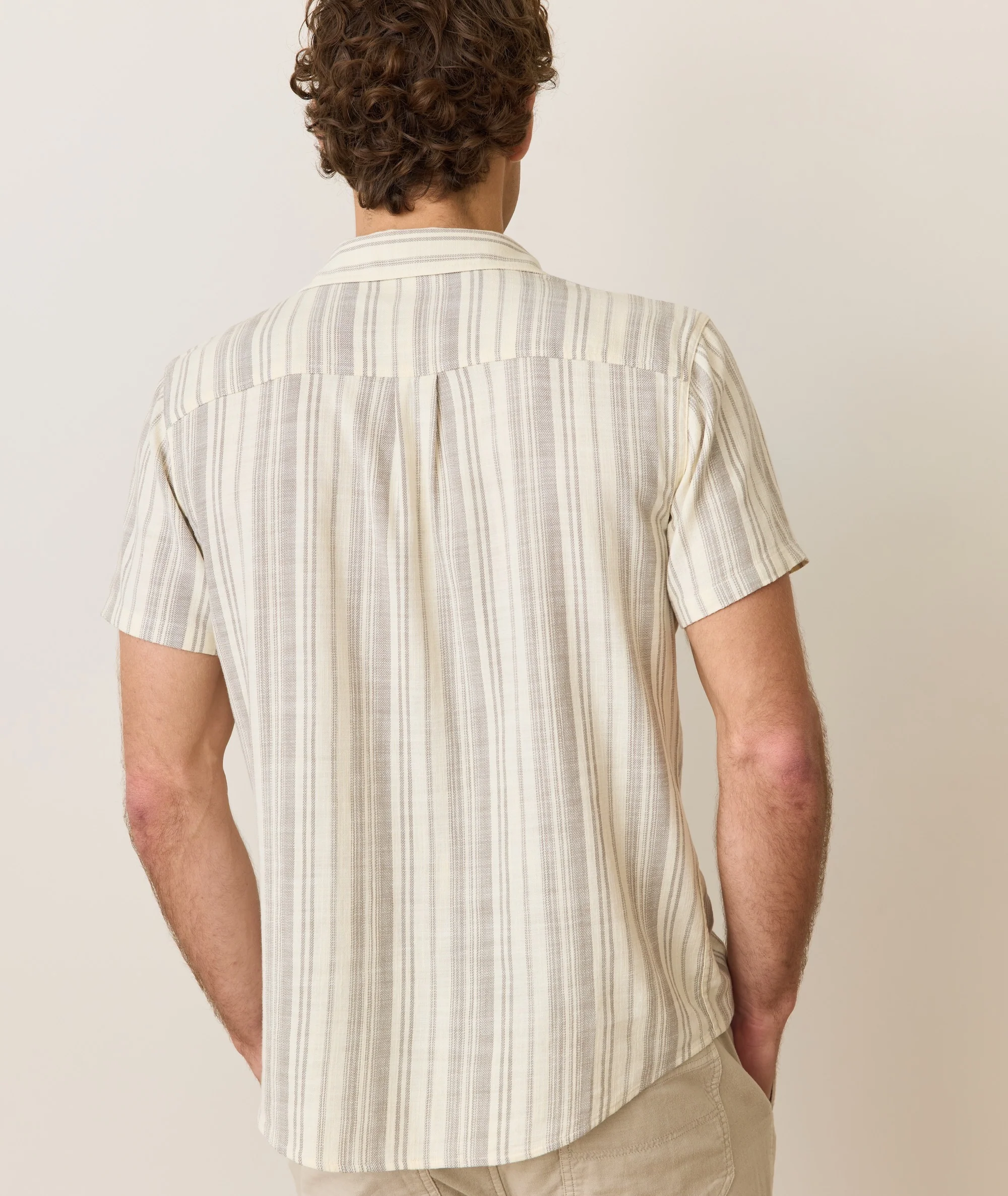 Stretch Selvage Short Sleeve Shirt - Image 3