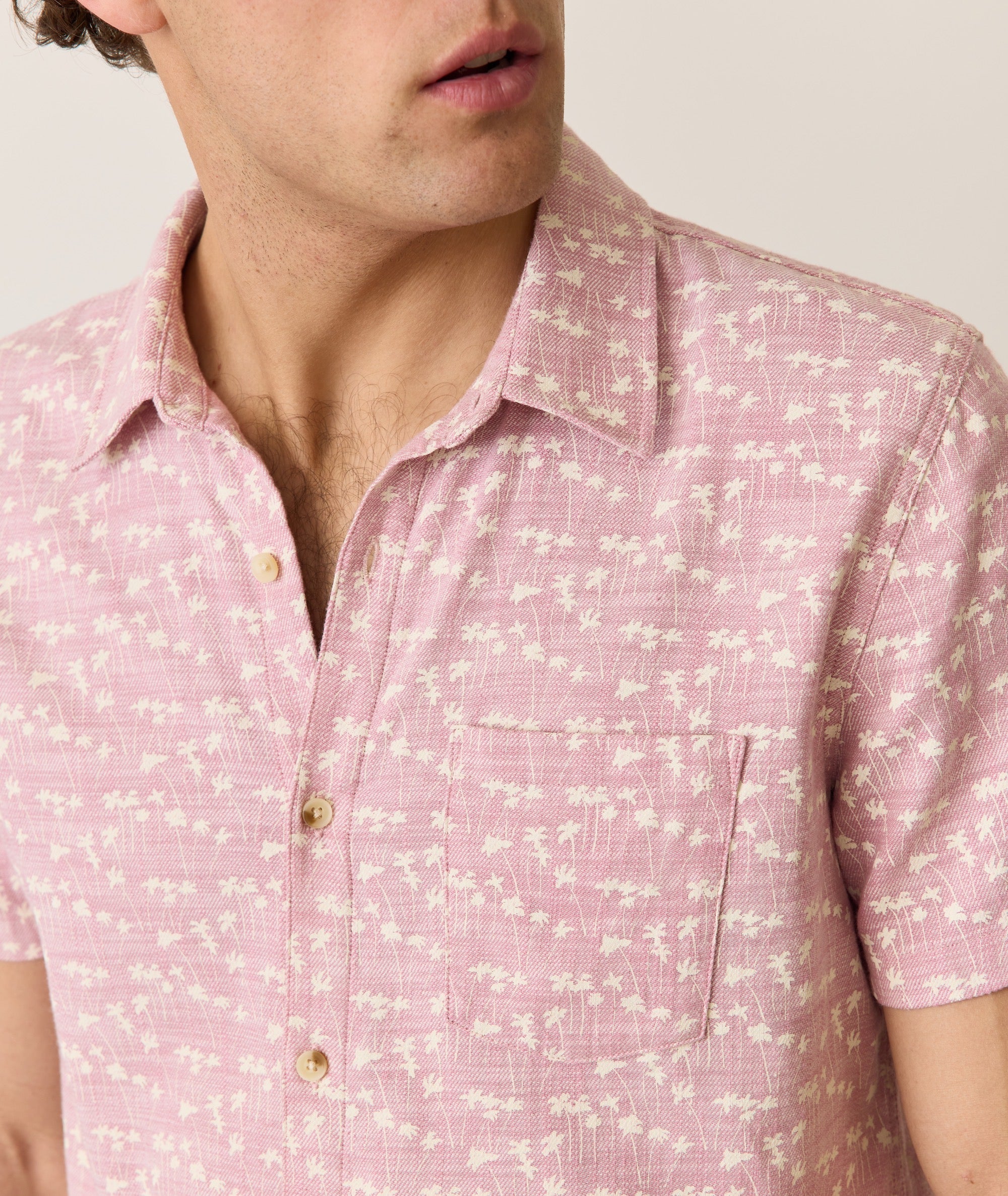 Stretch Selvage Short Sleeve Shirt - Image 4