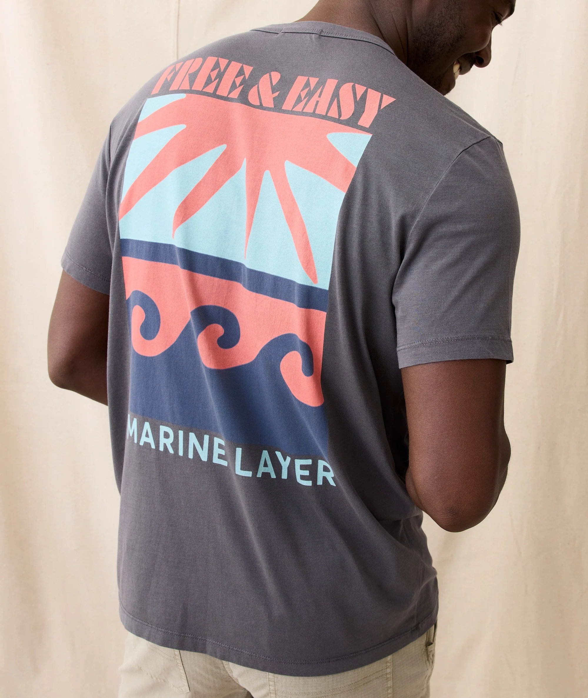 ML x Free & Easy Graphic Tee - Image 5
