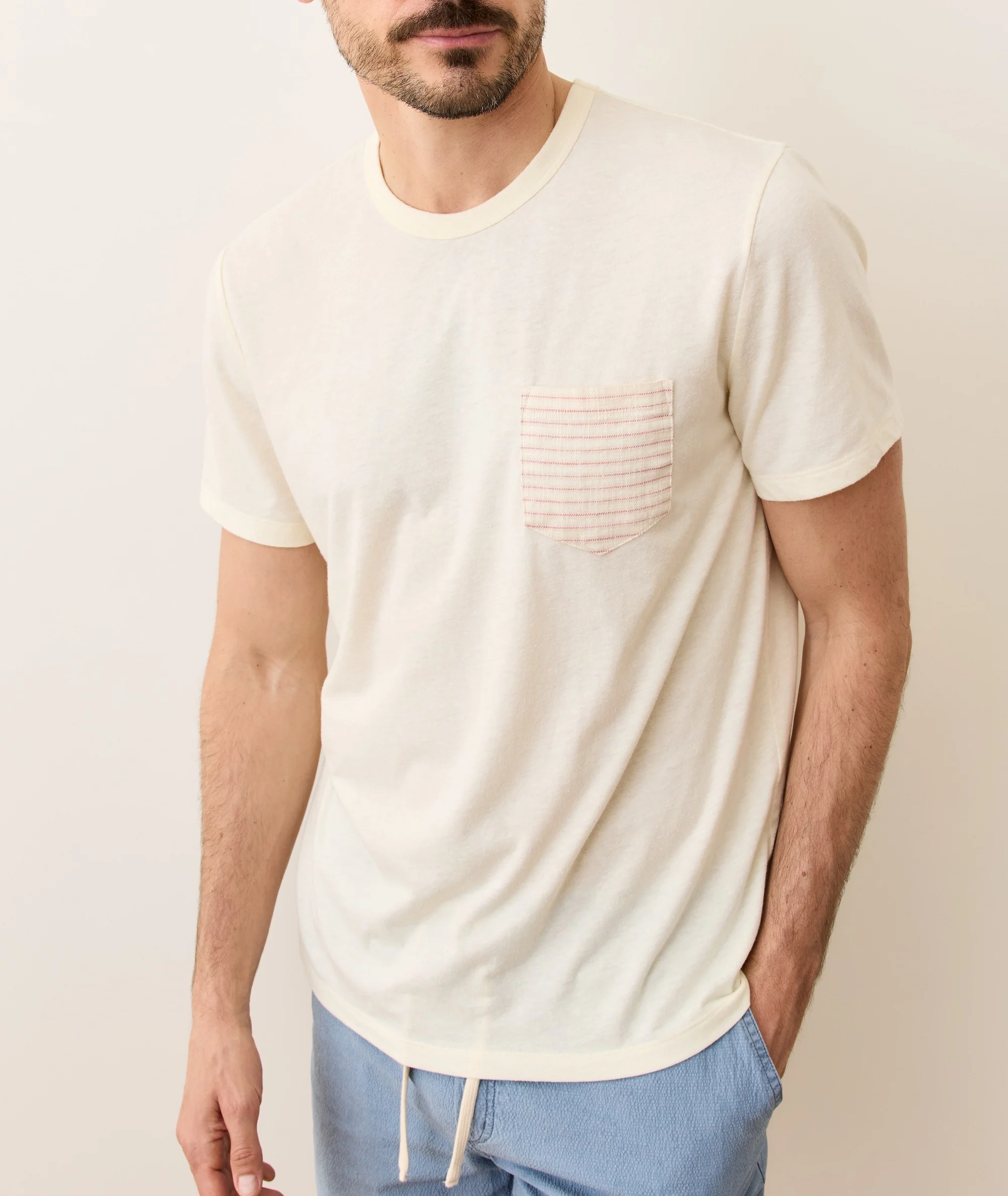 Signature Printed Pocket Tee - Image 3