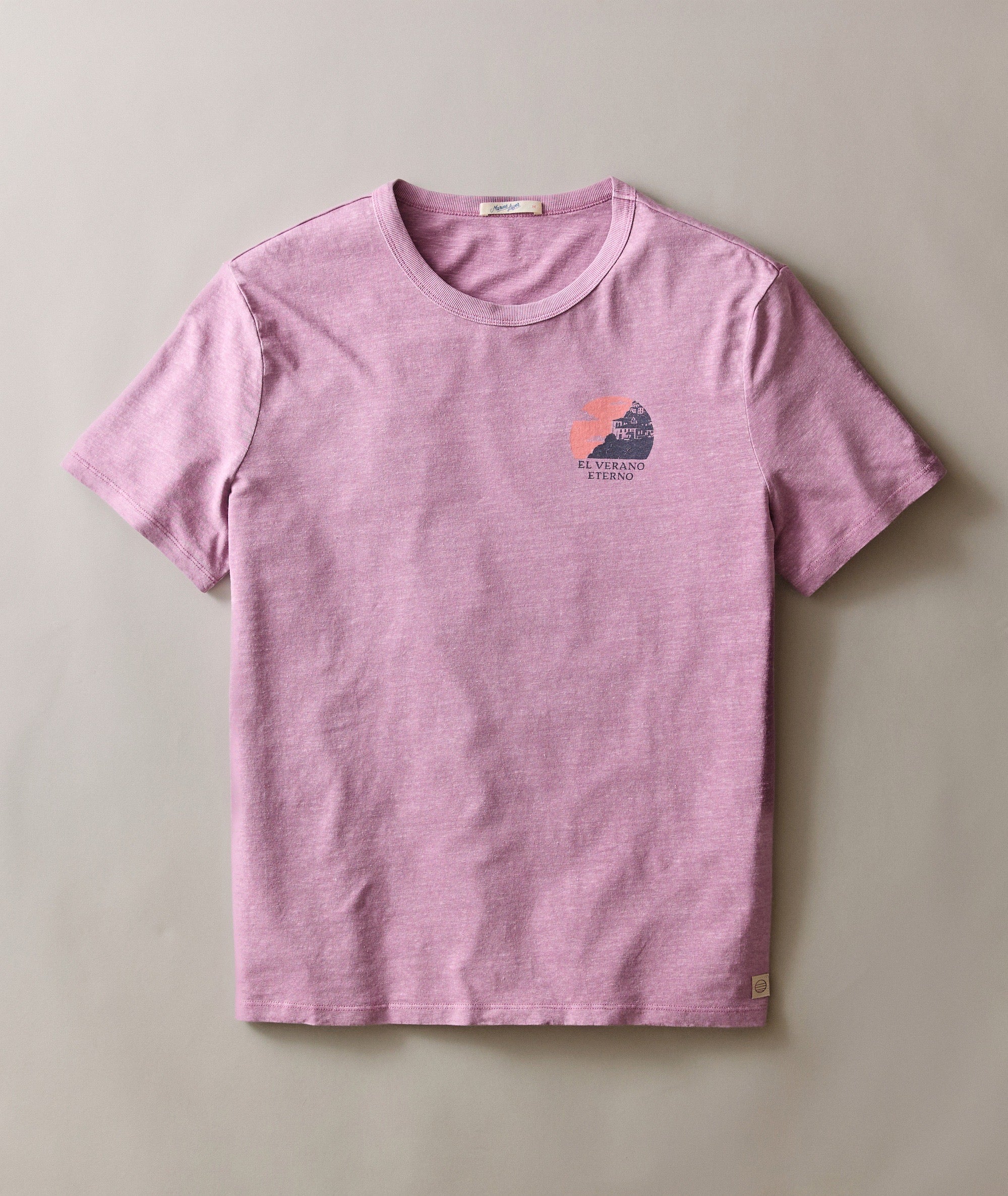 Hemp Cotton Relaxed Graphic Tee
