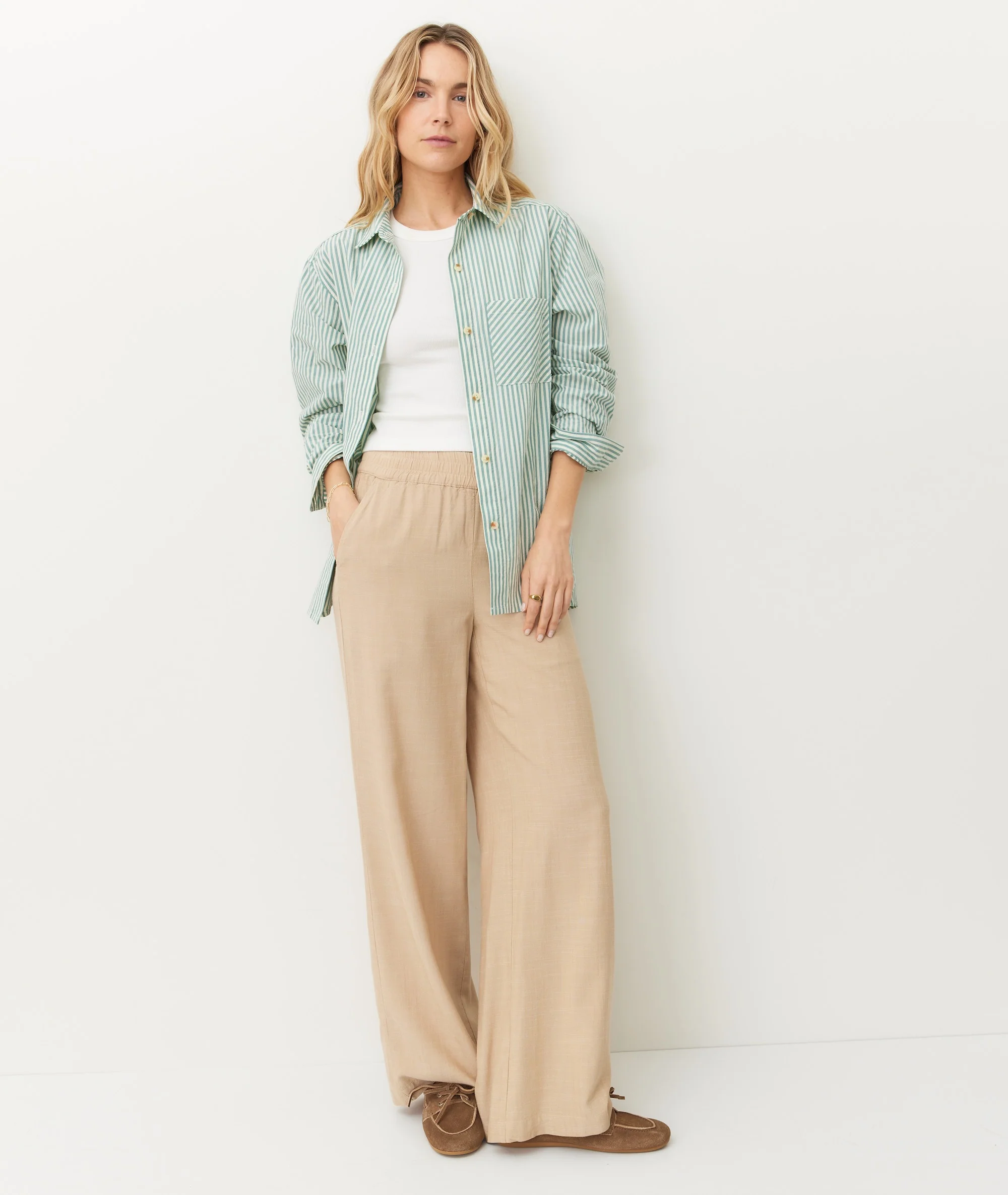 Jane Relaxed Shirt in Cali Poplin - Image 2