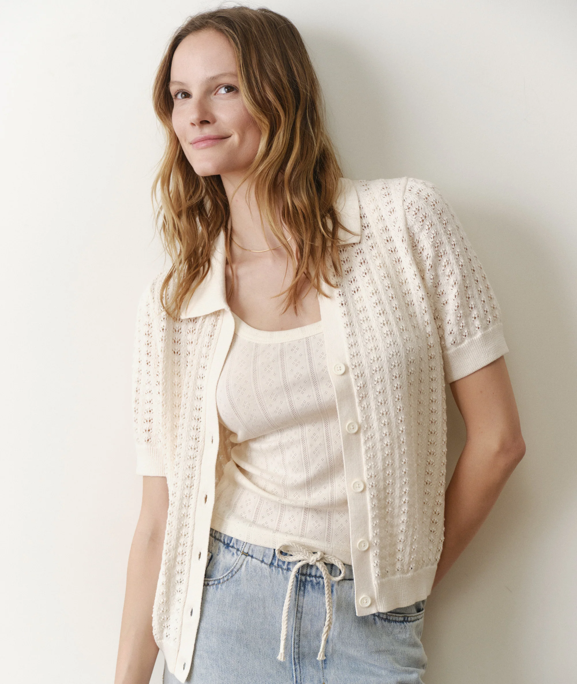 Lynn Knit Resort Shirt - Image 2