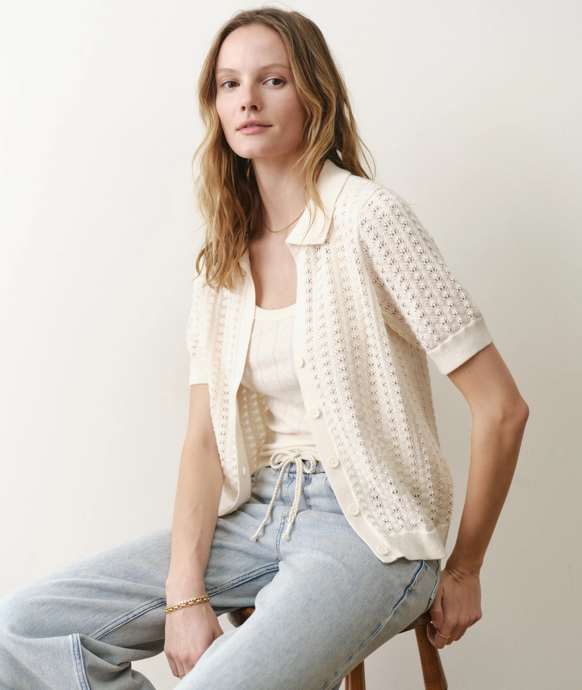 Lynn Knit Resort Shirt - Image 3