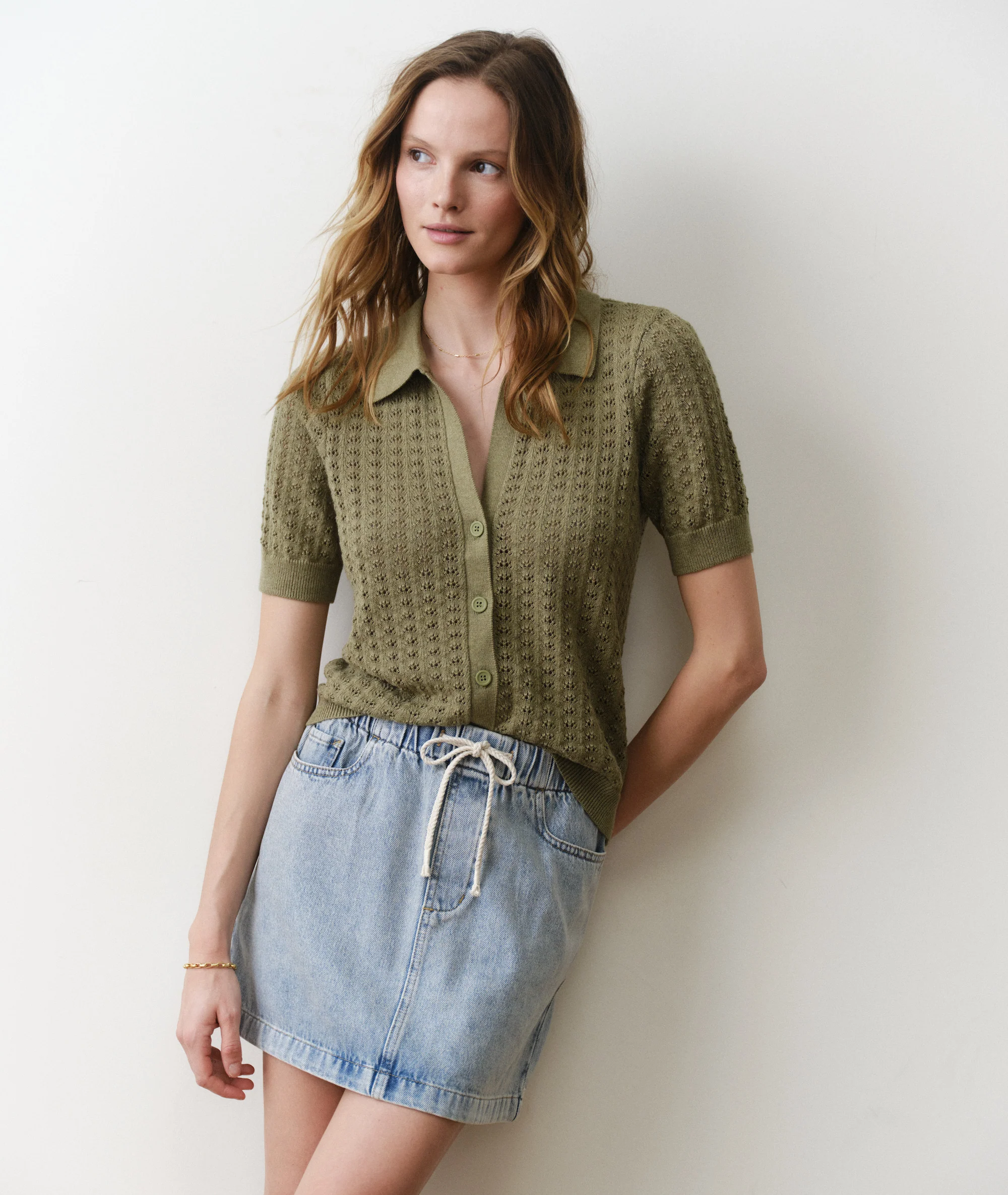 Lynn Knit Resort Shirt - Image 2