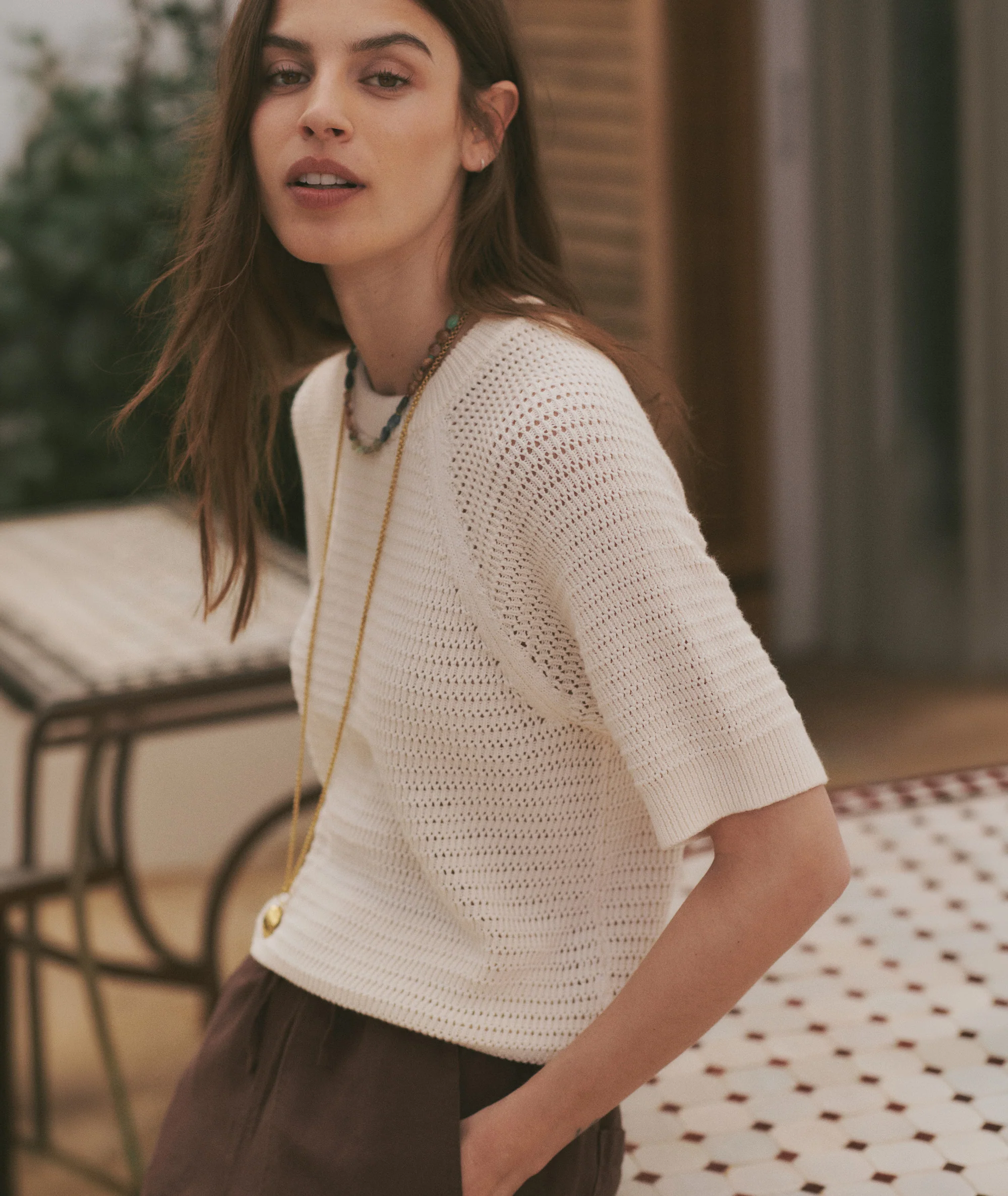 Aria Crewneck Sweater