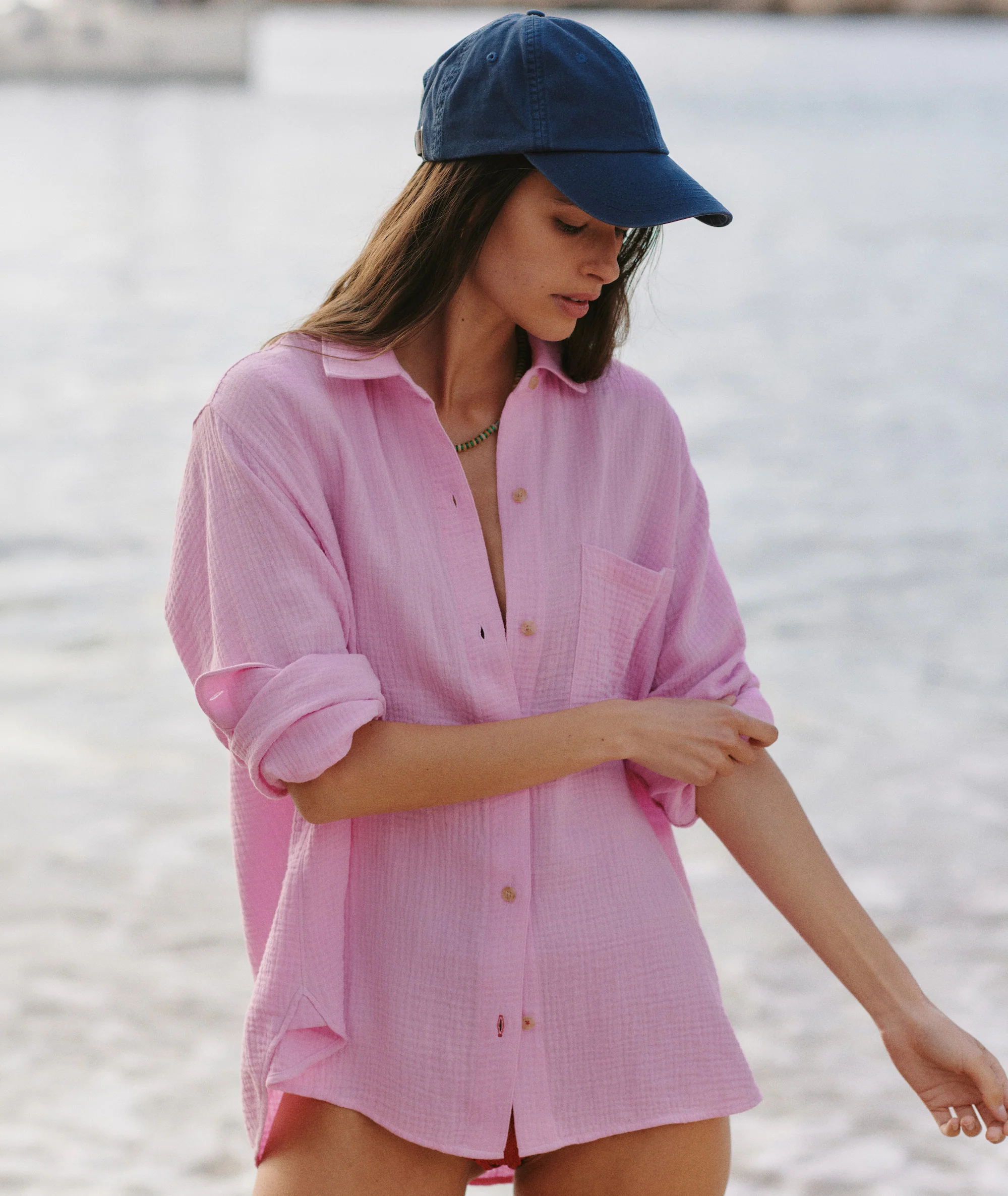 Jane Relaxed Double Cloth Shirt