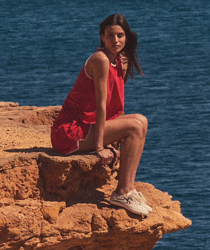 Beach Terry Shell Tank