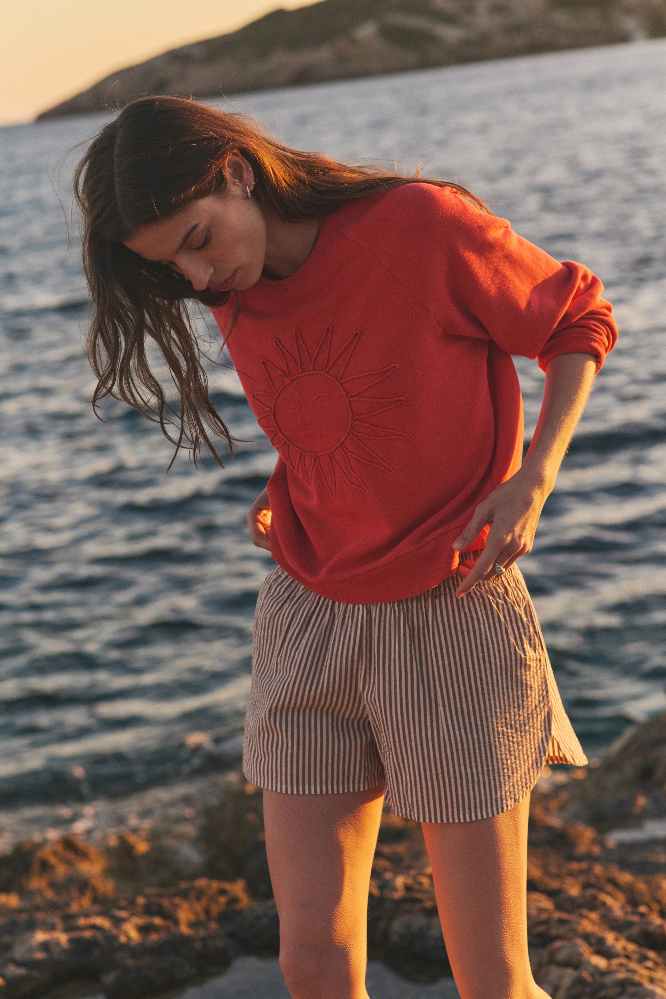 Isla Seersucker Short